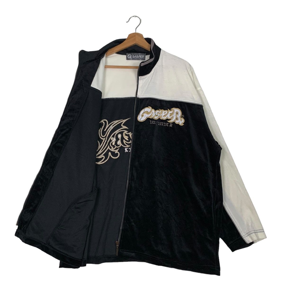 Japanese Brand GASPER Miyake Shoji Studio Big Logo Jacket #0094-C6 Size US XL / EU 56 / 4 - 10 Thumbnail