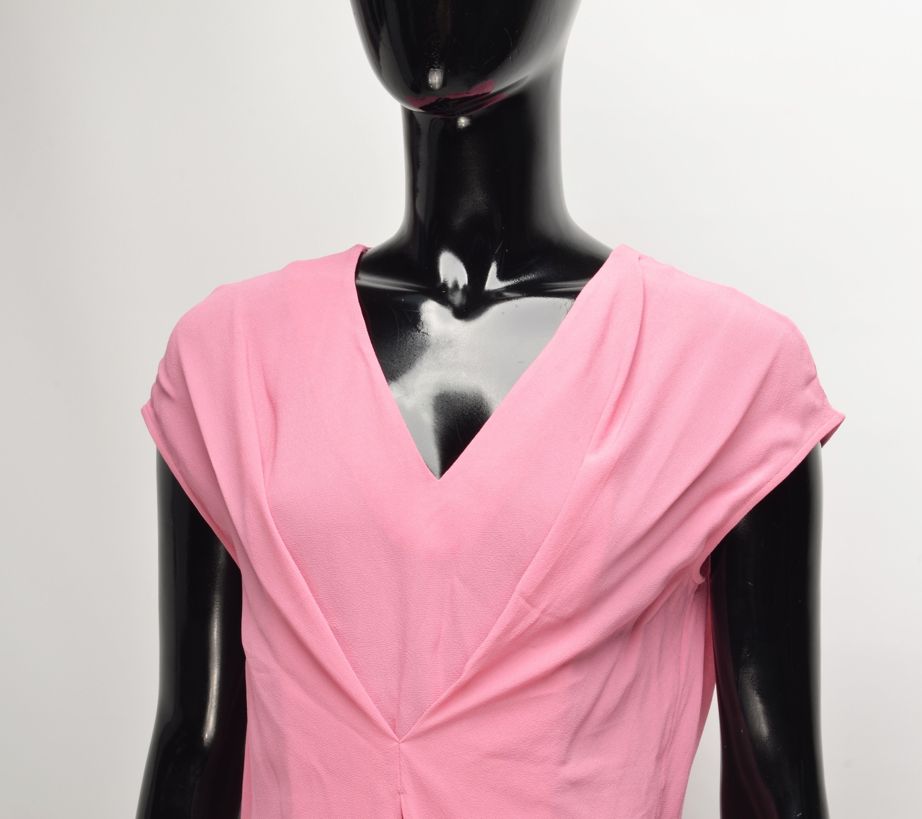 Arket Arket Baby Pink V-Neck Blouse Size S / US 4 / IT 40 - 2 Thumbnail