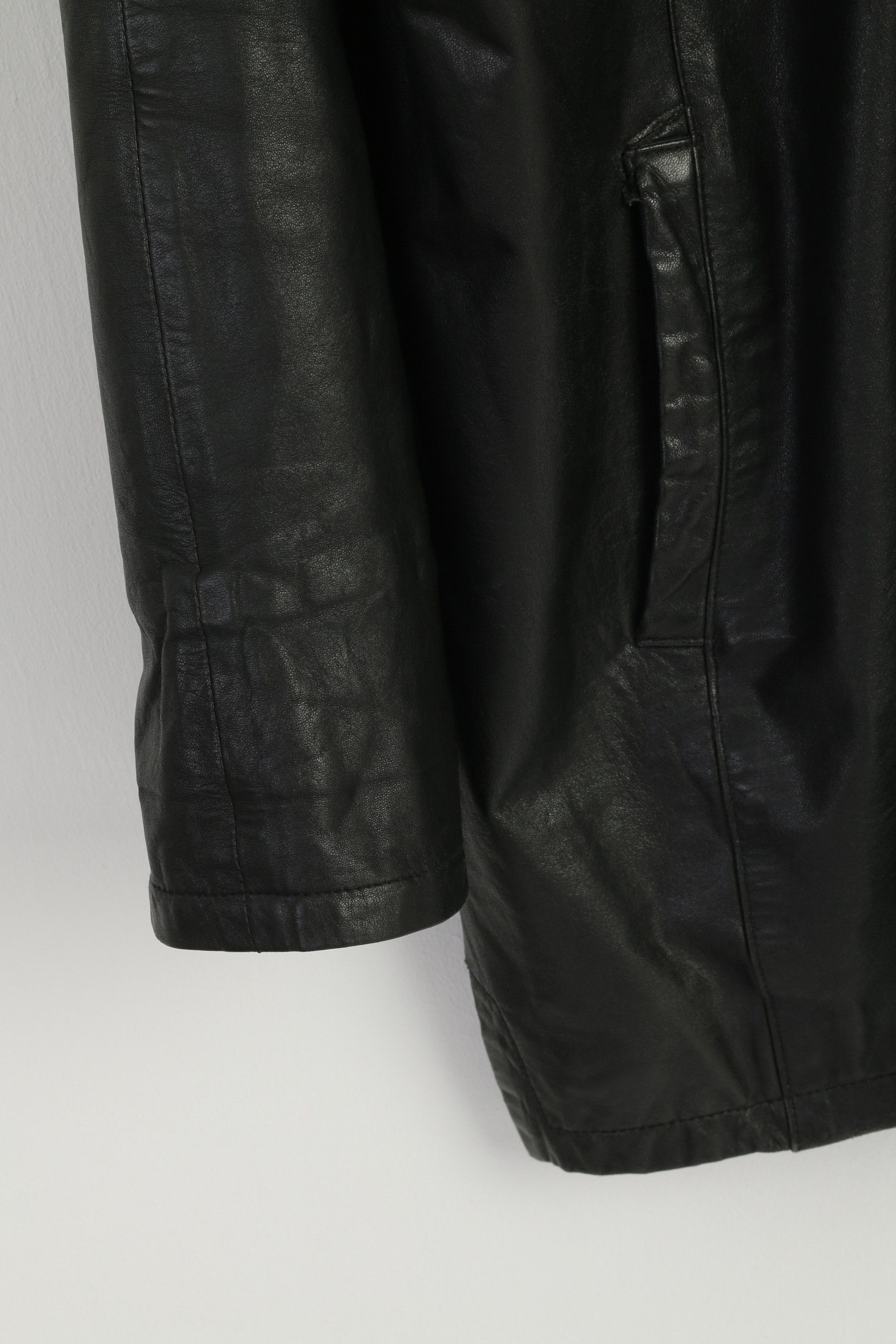 Vintage Julia S. Roma Women 42 L Jacket Vintage Black 7791 Size L / US 10 / IT 46 - 4 Thumbnail