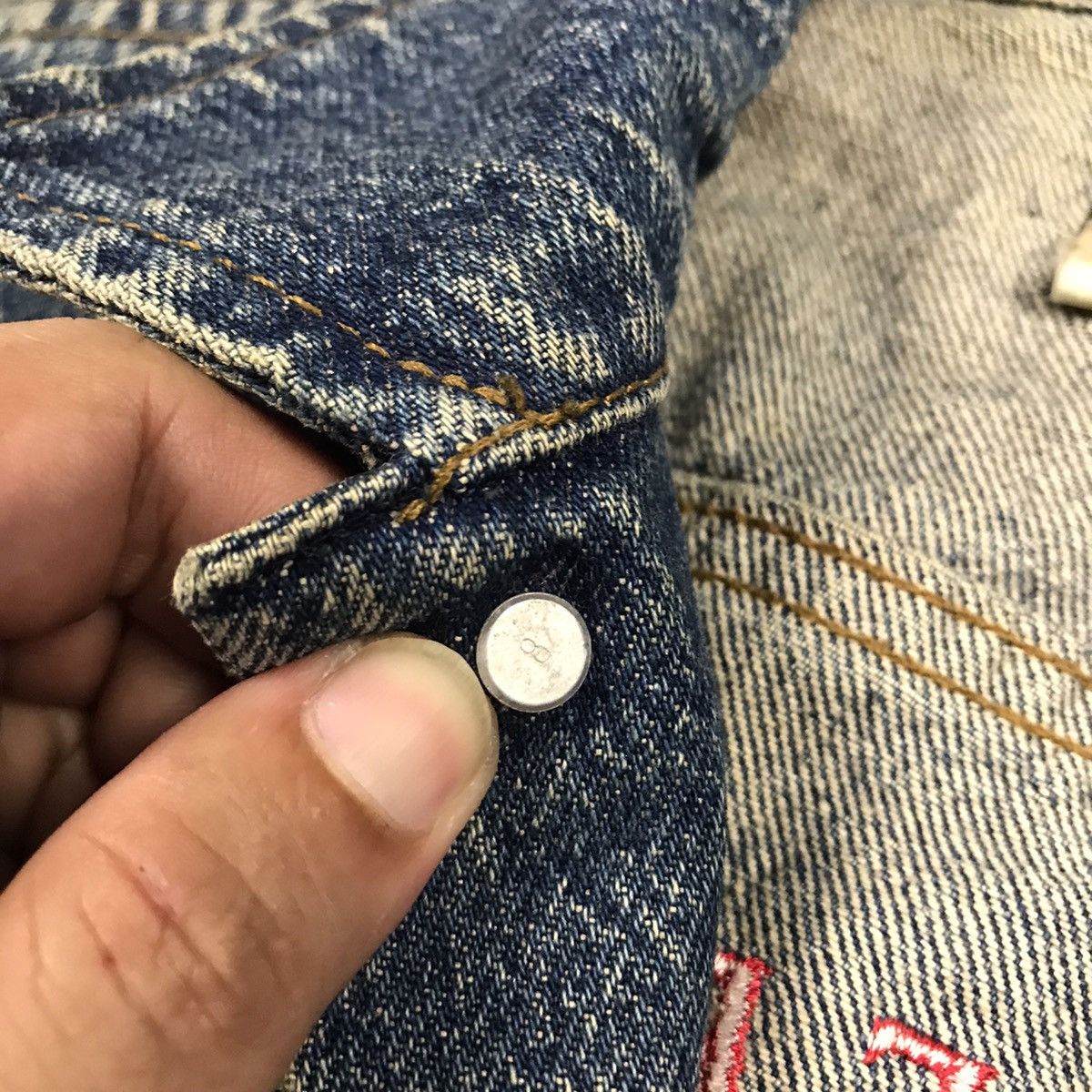 Hard Rock Cafe × Lee VTG🔥LEE X HARD ROCK CAFE HONOLULU DENIM BUTTON JACKET Size US M / EU 48-50 / 2 - 19 Thumbnail
