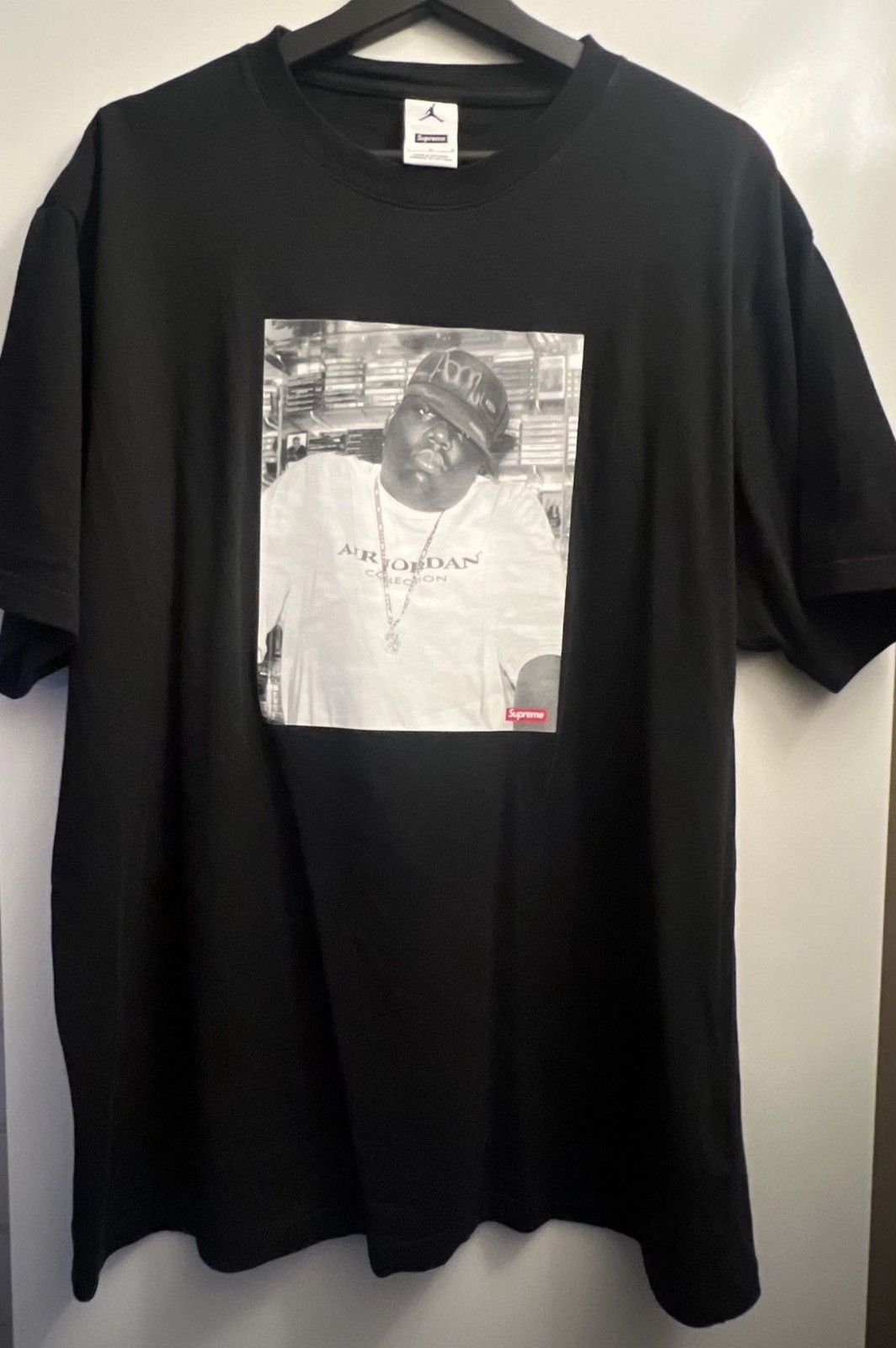 Supreme Supreme x Jordan Biggie t shirt Size US L / EU 52-54 / 3 - 1 Thumbnail