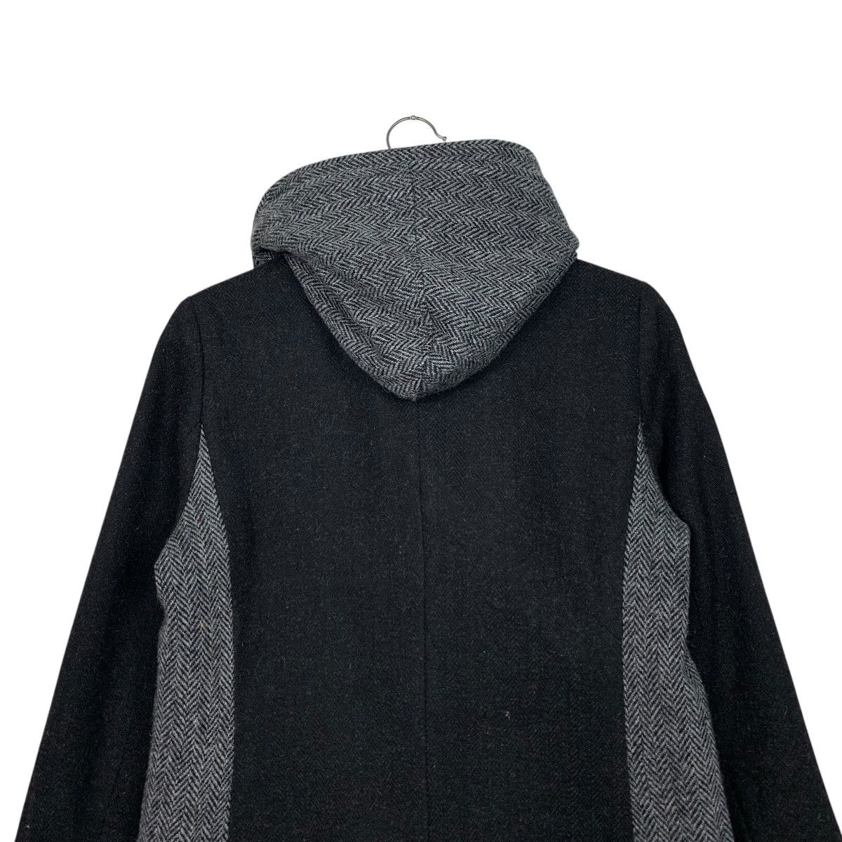 Harris Tweed SEVENDAYS SUNDAY X HARRIS TWEED Herringbone Coat #2596-C117 Size L / US 10 / IT 46 - 8 Thumbnail