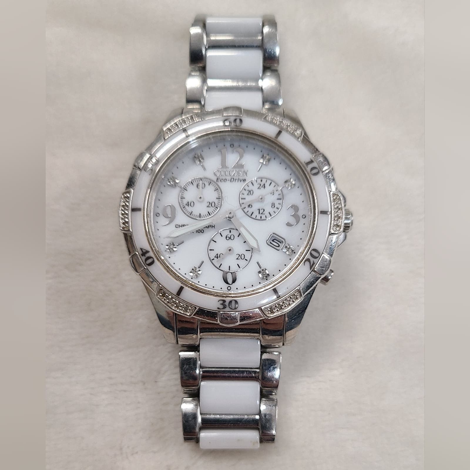 image of Citizen Ecodrive Women's Stainless Steel Watch in Silver