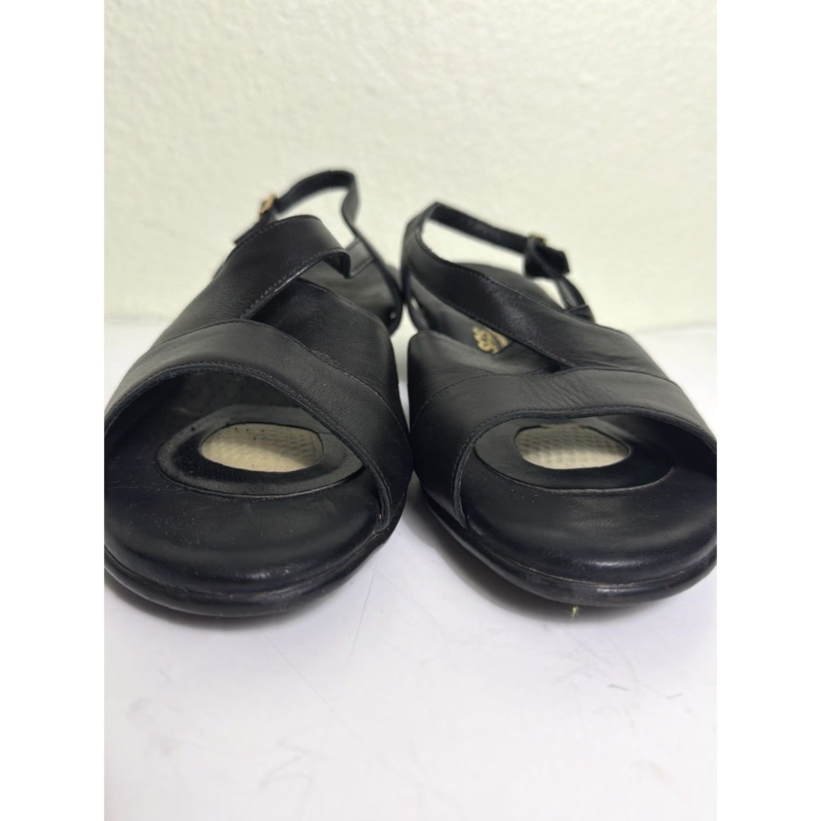 SAS SAS Women's Caress Sandal Open Toe Leather Slingback Black Size 12m Size US 12 / IT 42 - 7 Thumbnail
