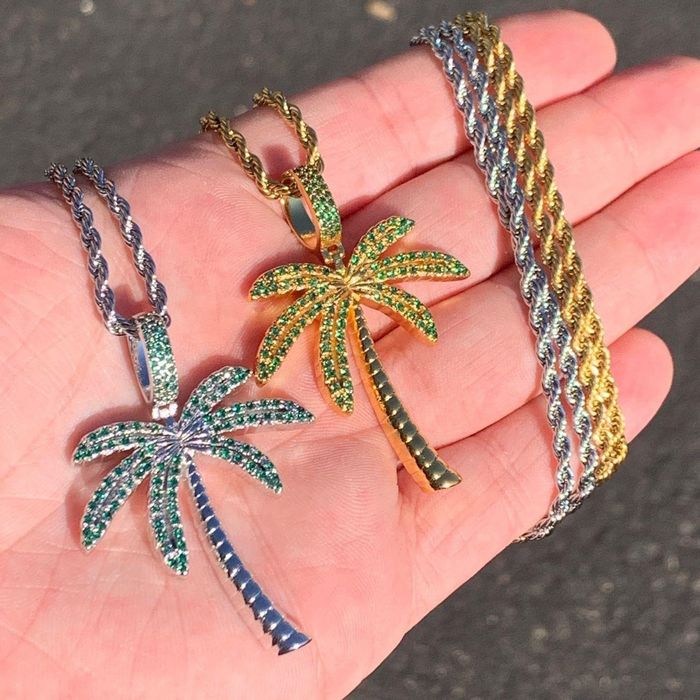 cuban-link-chain-paradise-pendant-rope-chain-cuban-chain-figaro-chain