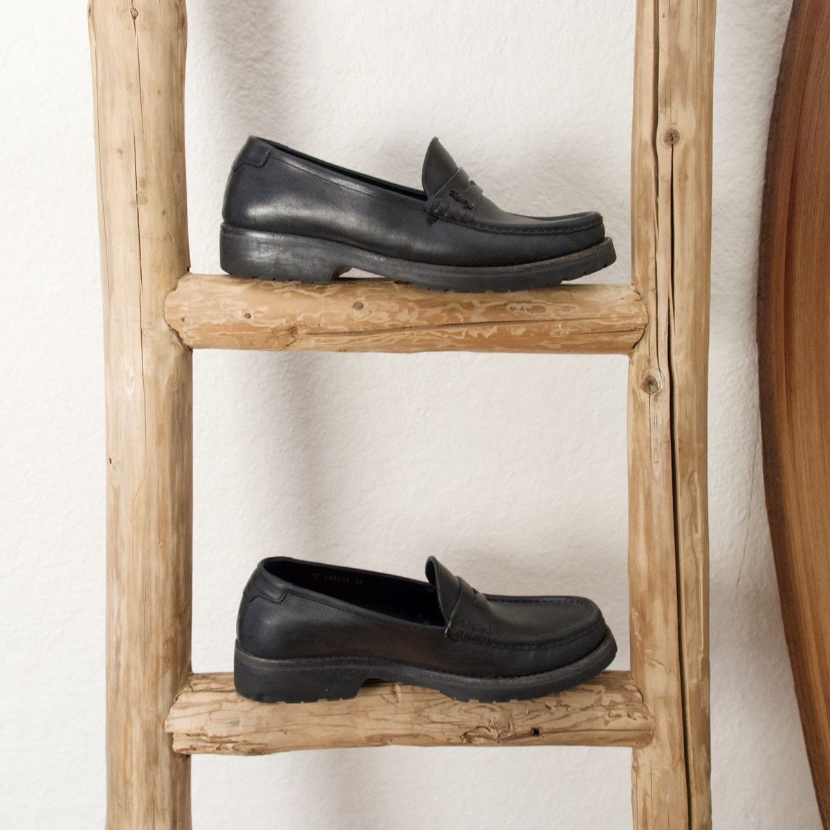 Saint Laurent Paris × Yves Saint Laurent Saint Laurent Black Le Loafers Size US 12 / EU 45 - 1 Thumbnail