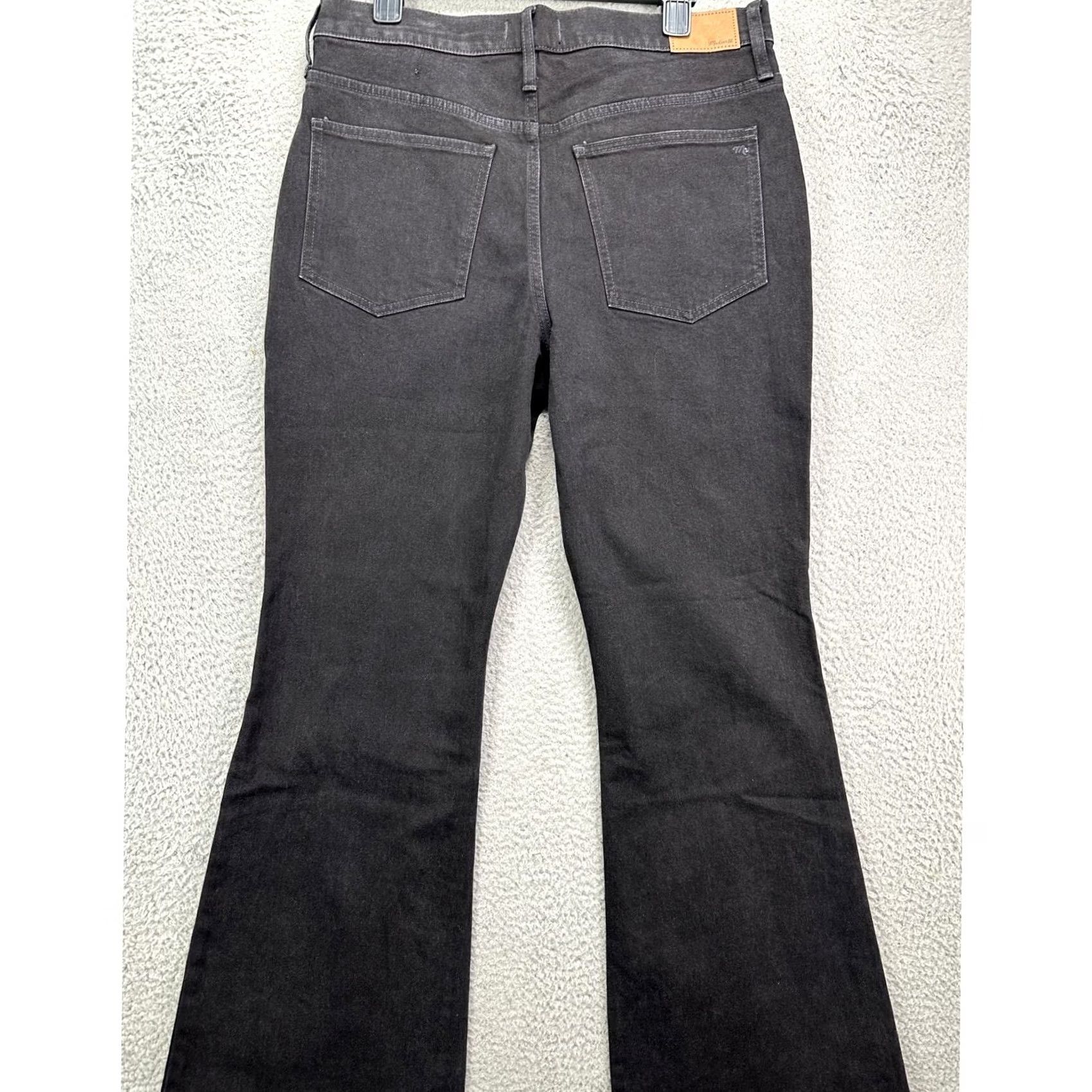 Madewell VINTAGE Madewell The Perfect Vintage Flare Jeans Women 31 Black Wide-Leg Denim Pants NEW Jeans Women 31 Black Wide-Leg Flare Vintage Madewell Size 24" / US 00 / IT 34 - 2 Thumbnail