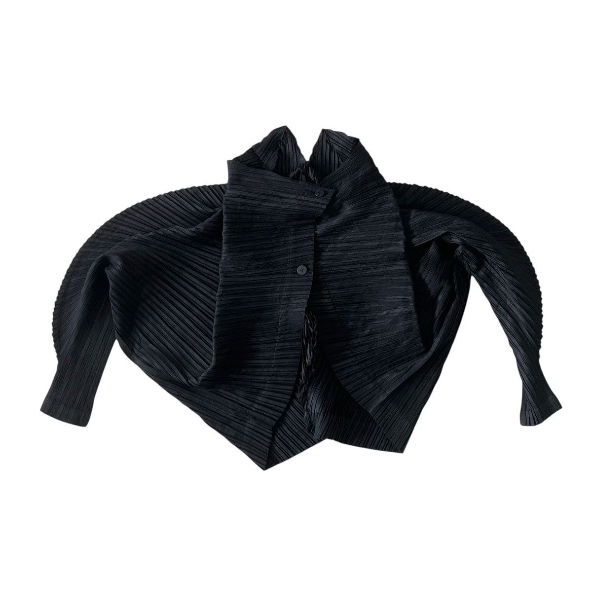 Pleats Please Issey Miyake Vintage issey miyake pleats please avant garde black outer Size S / US 4 / IT 40 - 1 Thumbnail