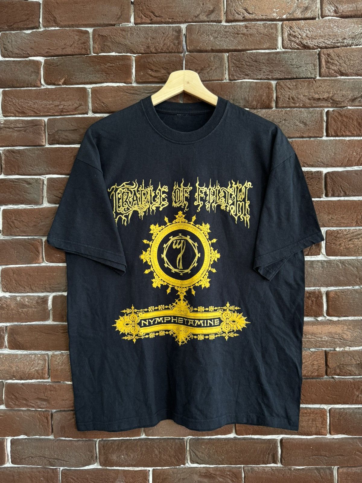 Band Tees Cradle Of Filth Vintage Nymphetamine Black Metal Band Tee L Size US L / EU 52-54 / 3 - 1 Thumbnail