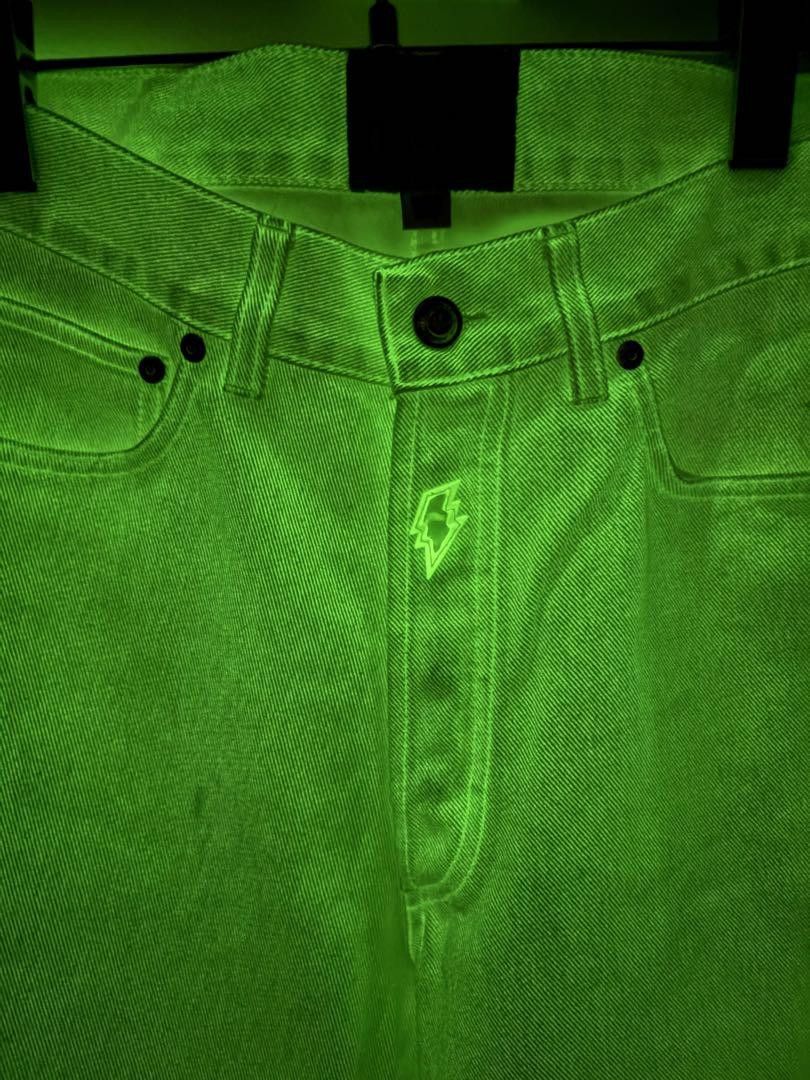 Walter Van Beirendonck Walter Van Beirendonck x W&LT Glow-in-the-Dark Pants Size US 31 - 3 Thumbnail