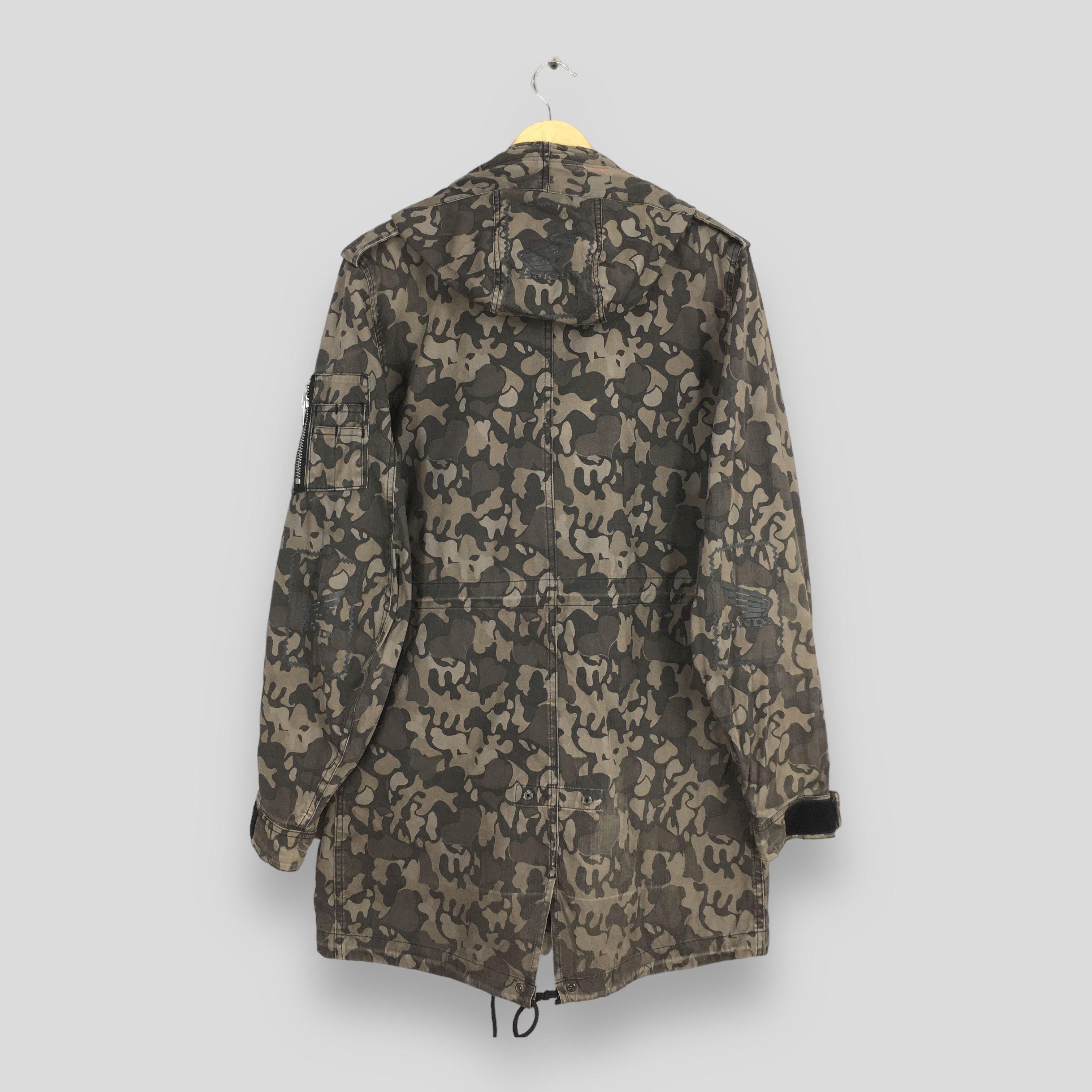 Honda 90's Honda Racing Car Camouflage Hoodie Jacket Large Size US L / EU 52-54 / 3 - 8 Thumbnail