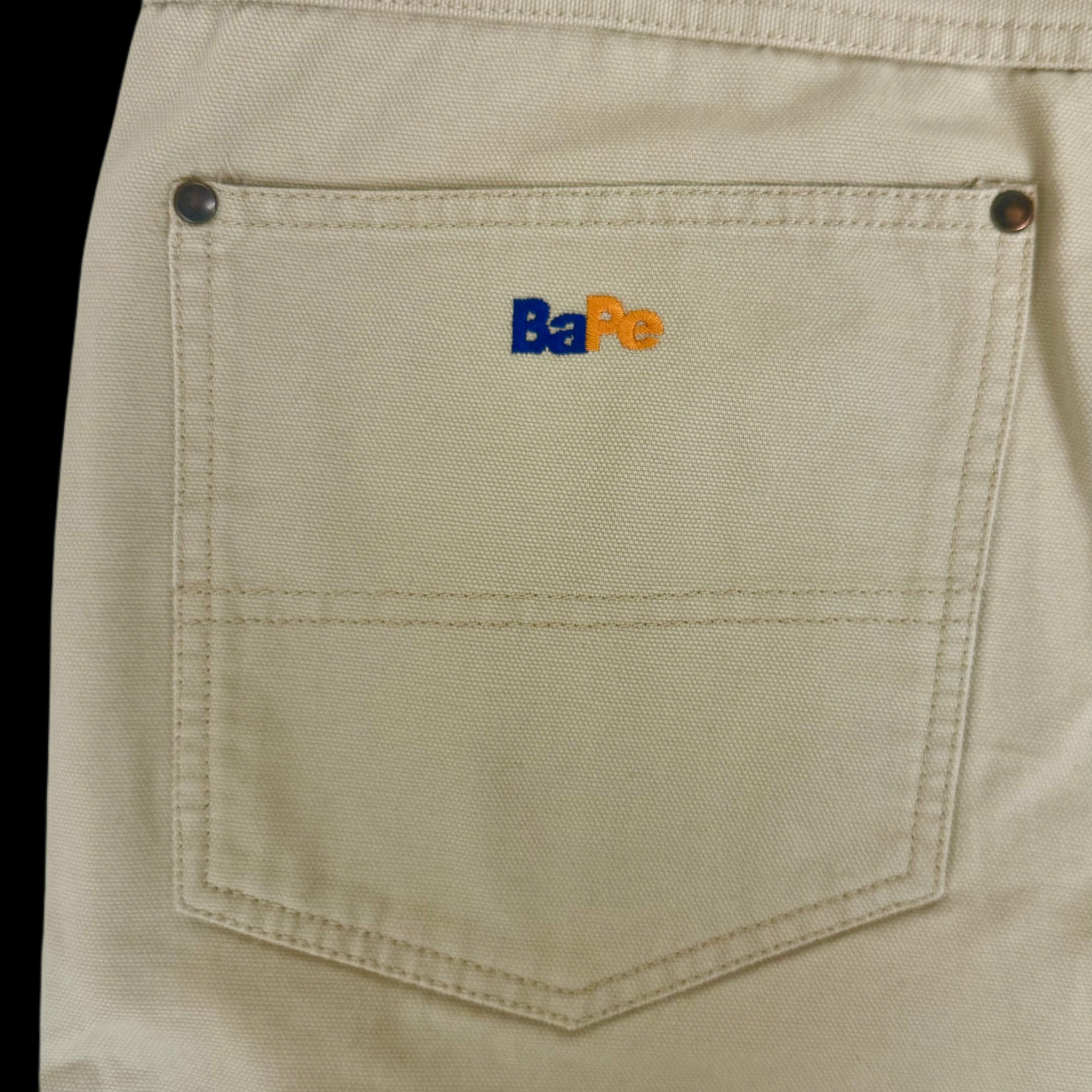 Bape 1990s bape fedex canvas work pants wrangler patch Size US 34 / EU 50 - 2 Thumbnail