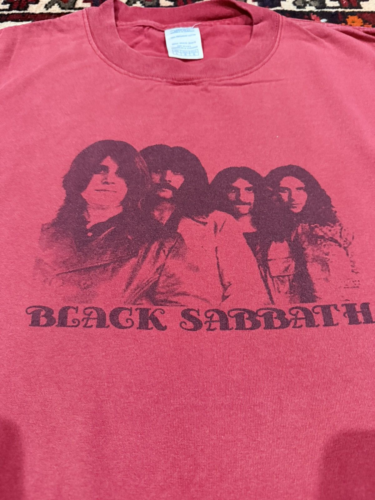Band Tees Vintage Black Sabbath Ozzy Osbourne Monochrome Style Band Size US L / EU 52-54 / 3 - 4 Thumbnail
