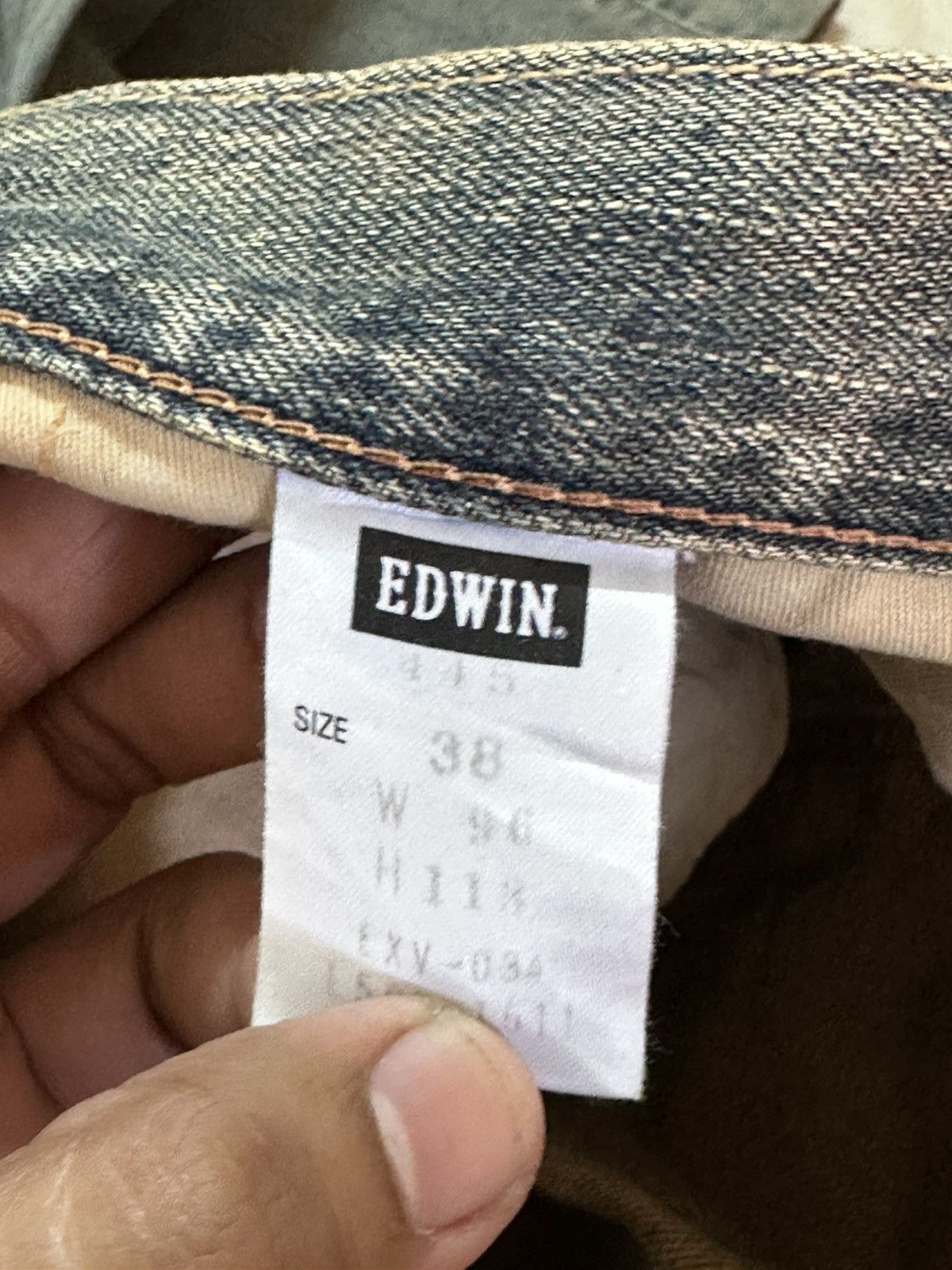 Edwin Vintage Edwin Exclusive Vintage Skater Baggy Mudwash Denim Size US 37 - 9 Thumbnail
