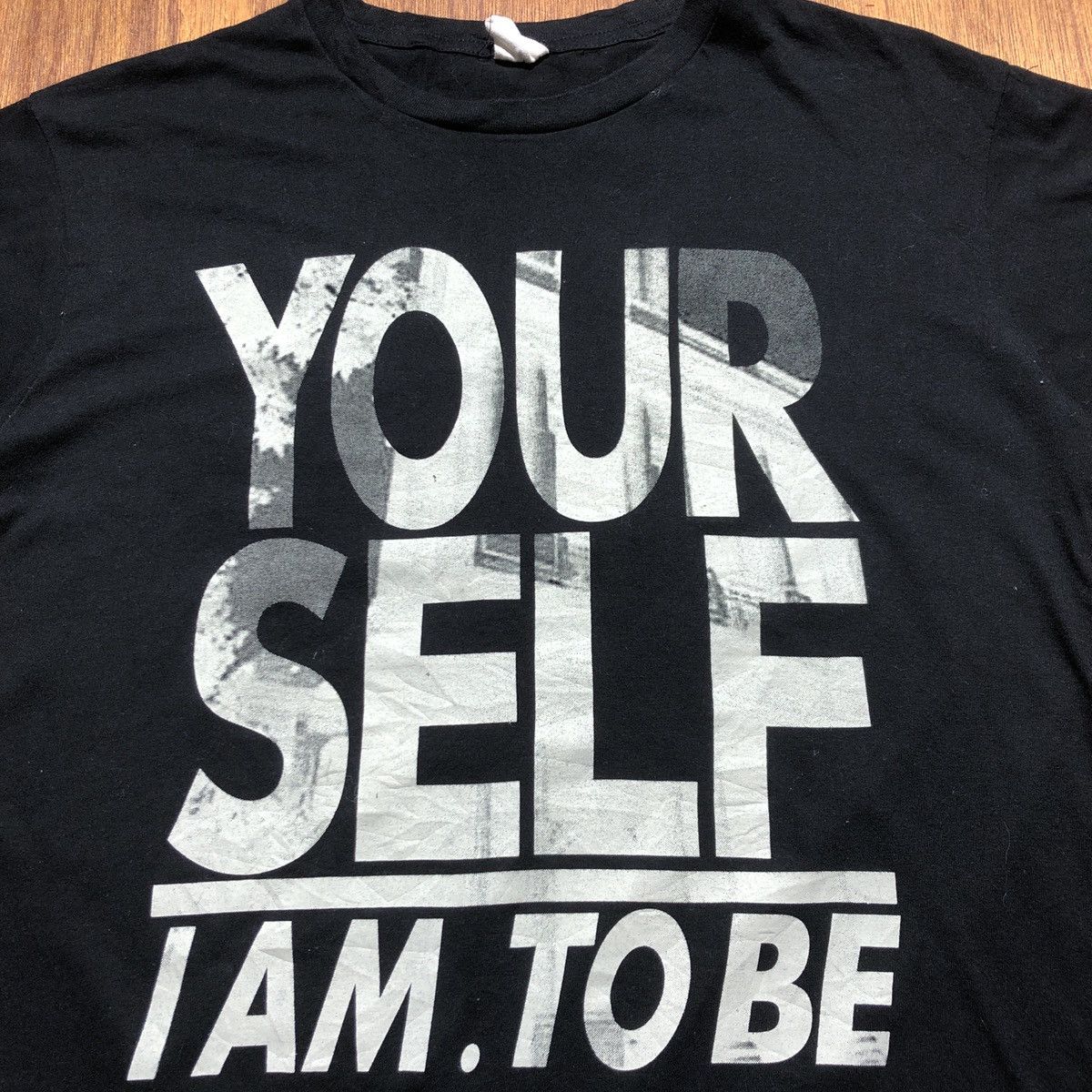 Japanese Brand Beaumont Carr “Yourself I’m To Be” Tee Size US M / EU 48-50 / 2 - 2 Thumbnail
