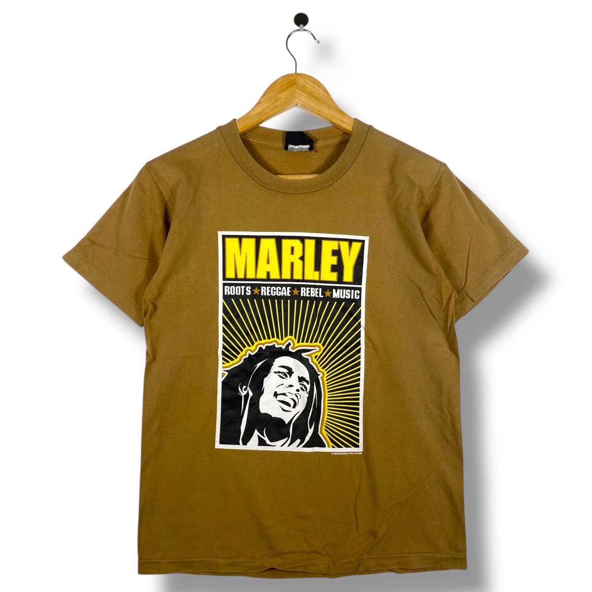Bob Marley Vintage 2005 BOB MARLEY Roots Reggae Rebel Music Tee Shirt Size US M / EU 48-50 / 2 - 1 Thumbnail