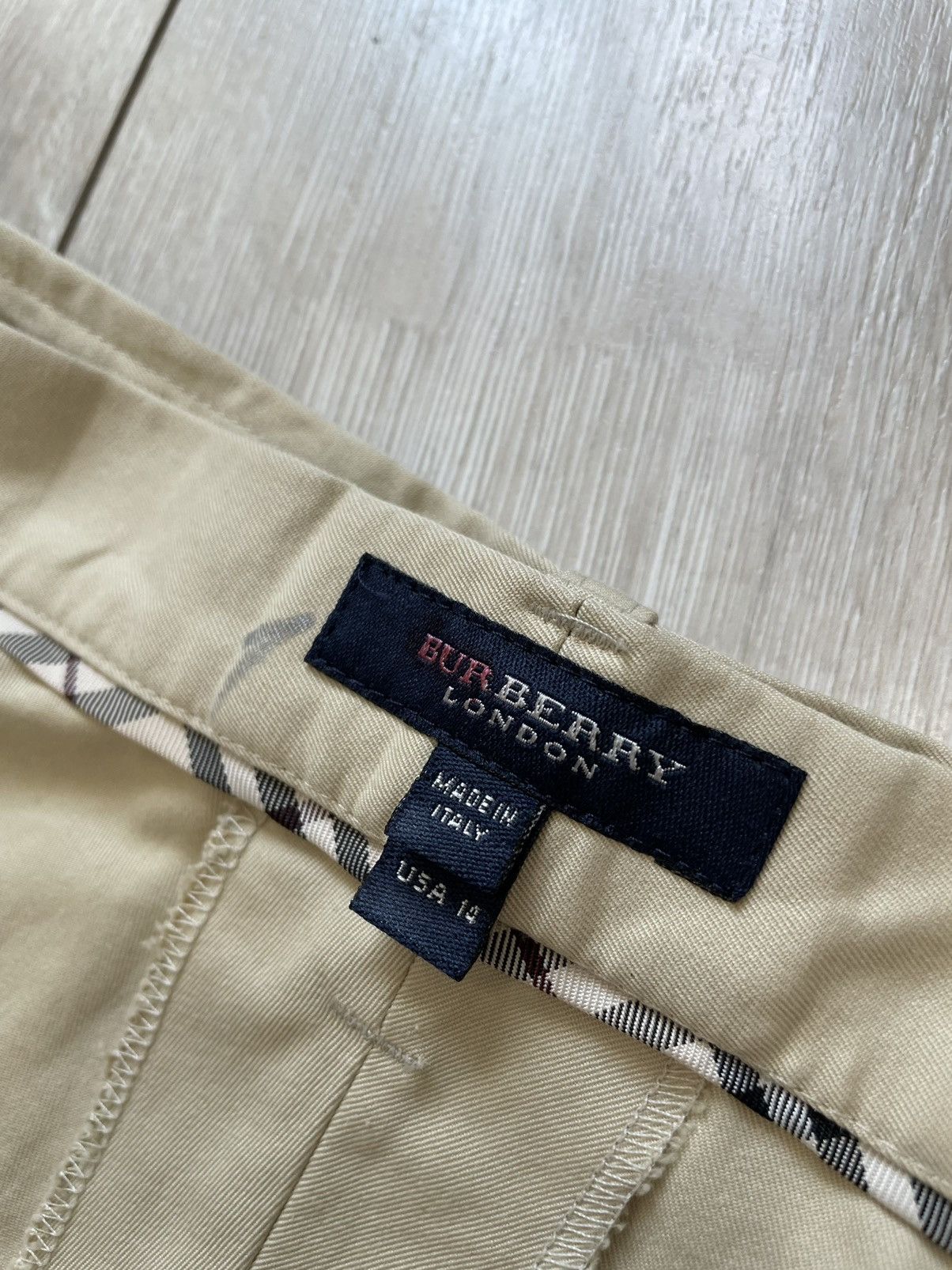 Burberry × Vintage Vintage NEW Burberry Virginia Pants Size 16 Size 34" / US 12 / IT 48 - 6 Thumbnail