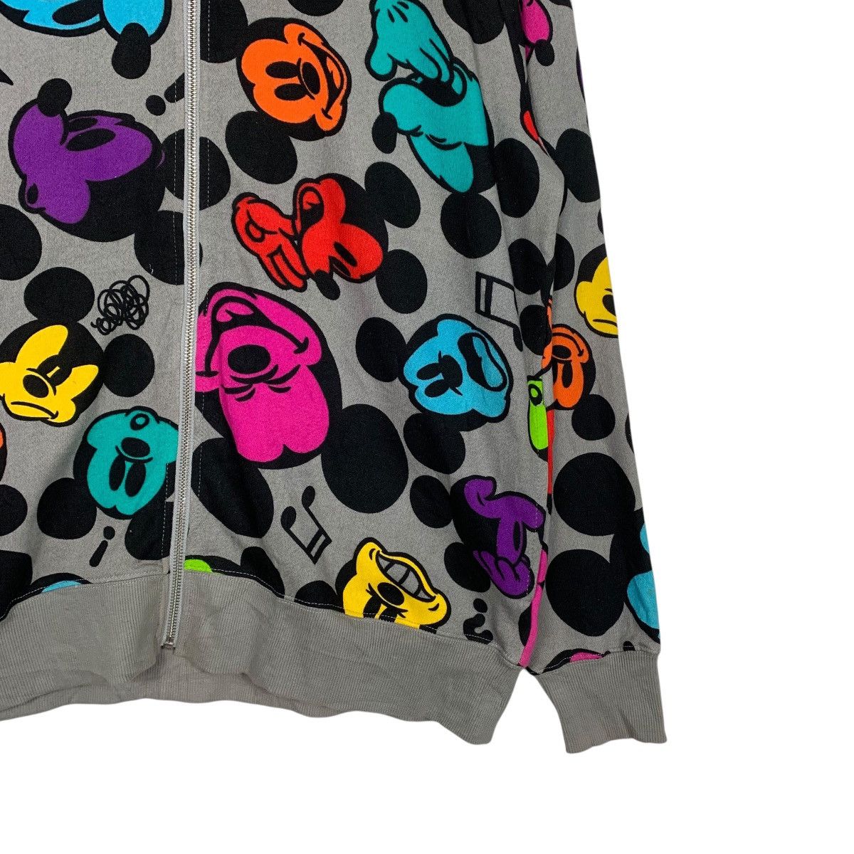 Disney Disney Resort Mickey Minnie Overprint Zipper Hoodie Size US L / EU 52-54 / 3 - 4 Thumbnail