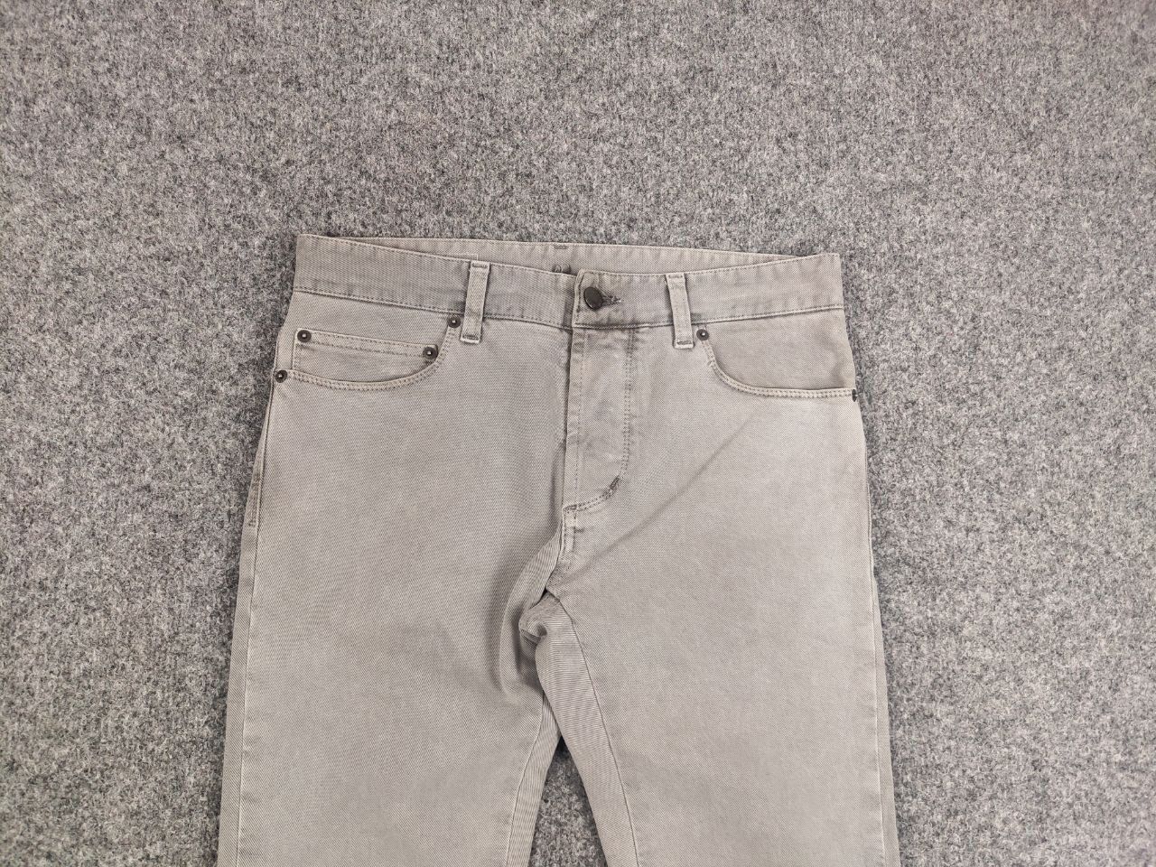 Iceberg Iceberg Design Italy Dark Gray Slim Fit Denim Men's Jeans Size US 31 - 6 Thumbnail