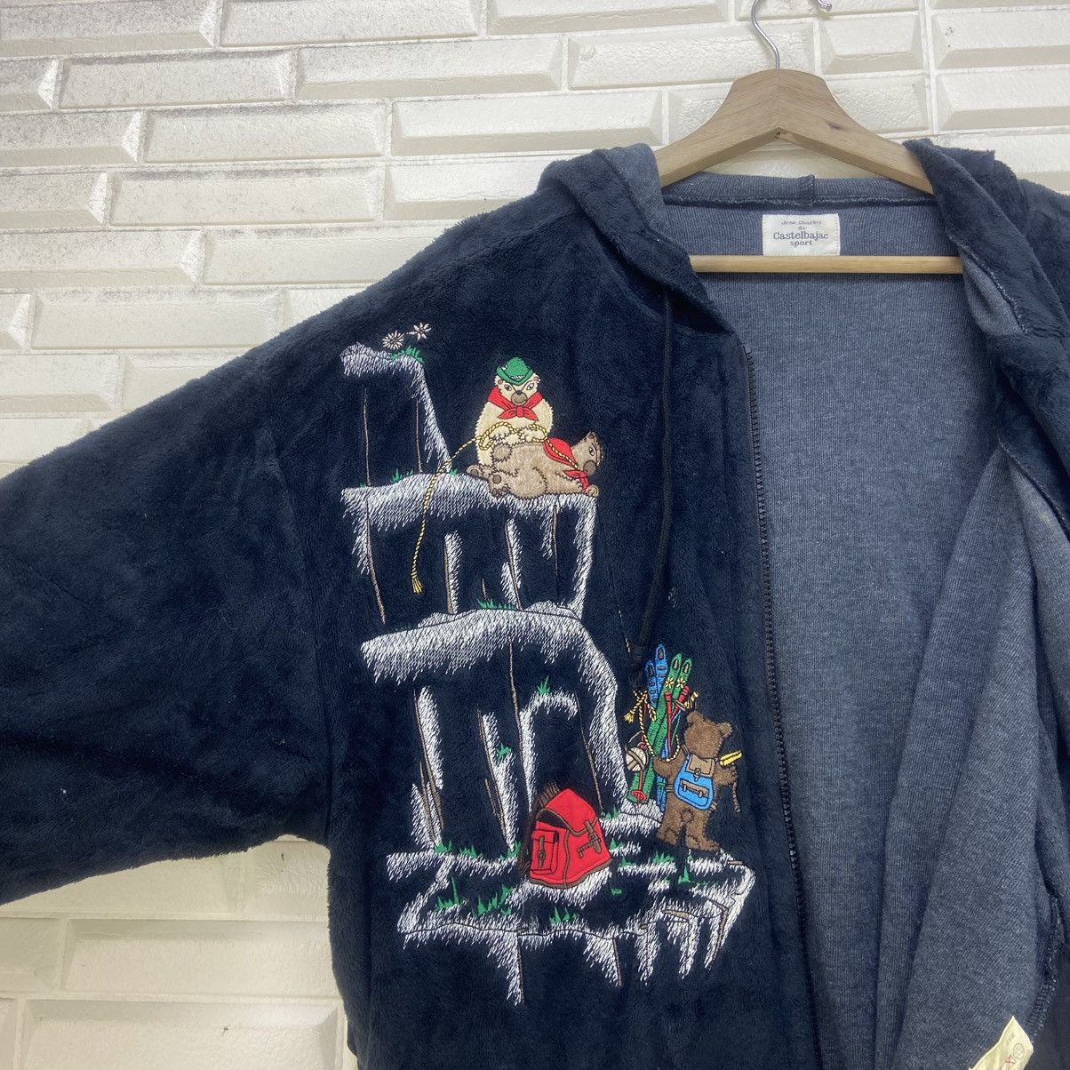 Designer × Jean Charles De Castelbajac Unisex Jean Charles De Casterbajac Oversize Printed Fleece Size US S / EU 44-46 / 1 - 13 Thumbnail