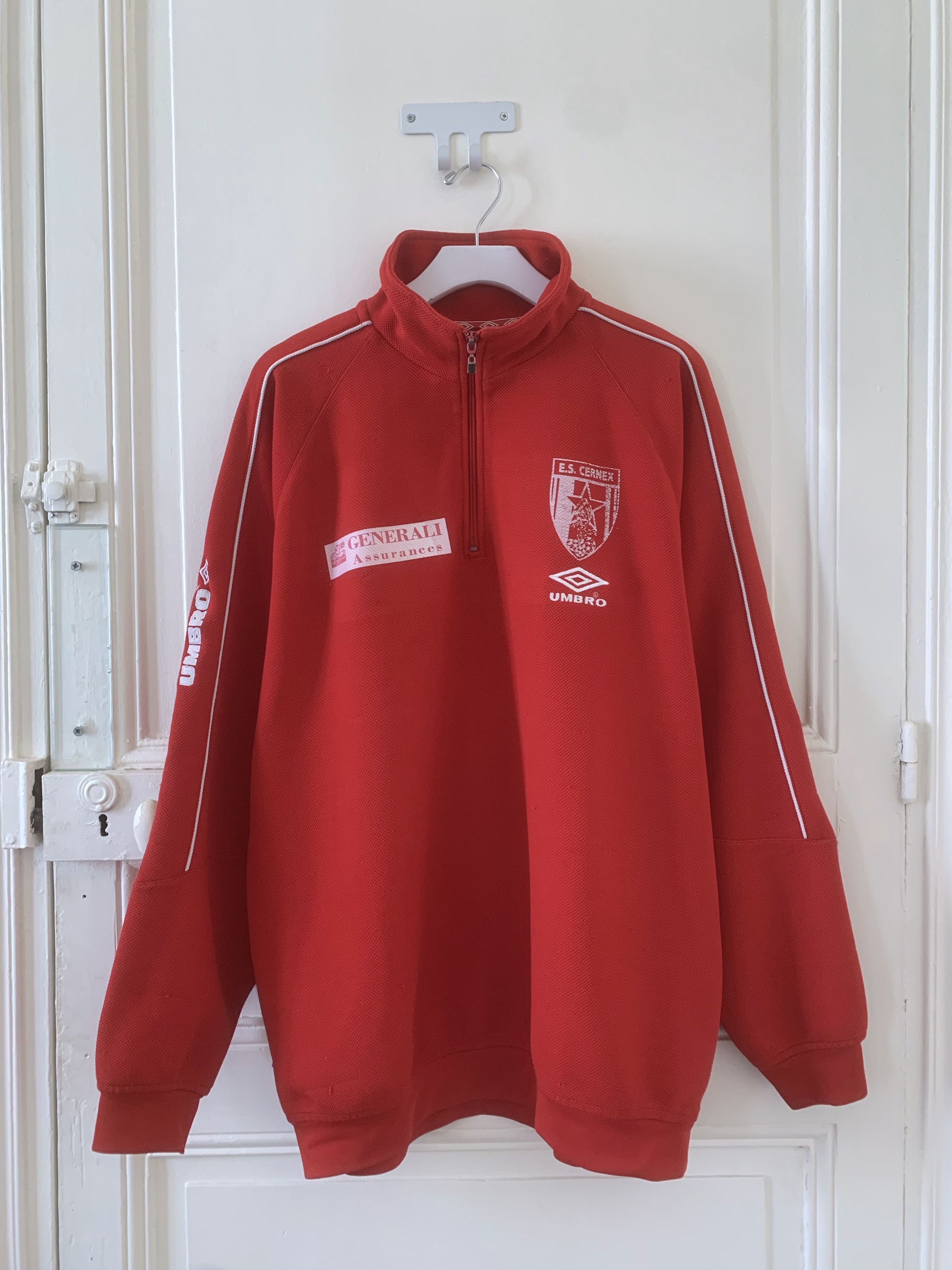 Umbro Umbro Zip-Collar Sweatshirt Size US XXL / EU 58 / 5 - 1 Thumbnail