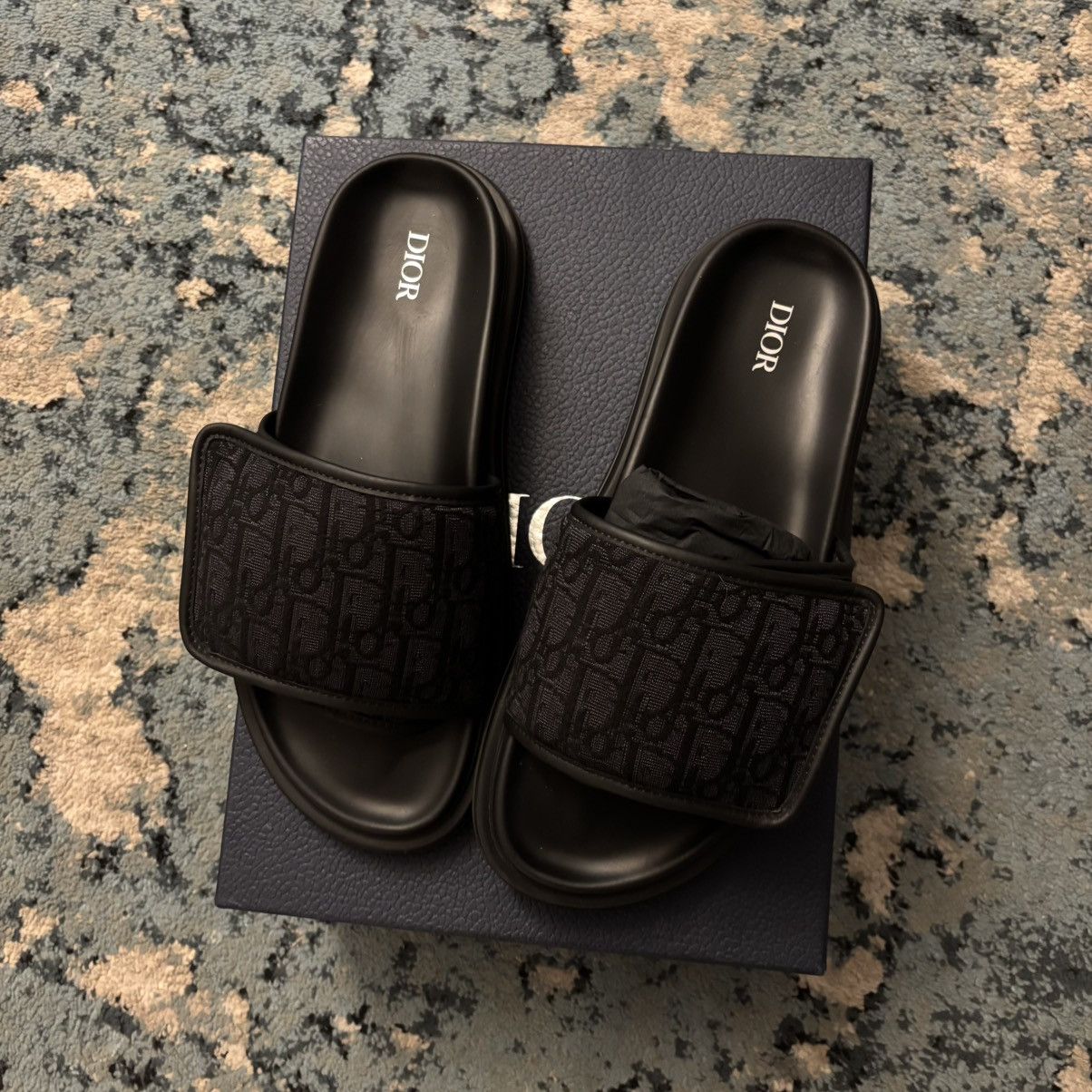 Dior Aqua Sandal Size 42 (9US) Worn Lightly Og All
