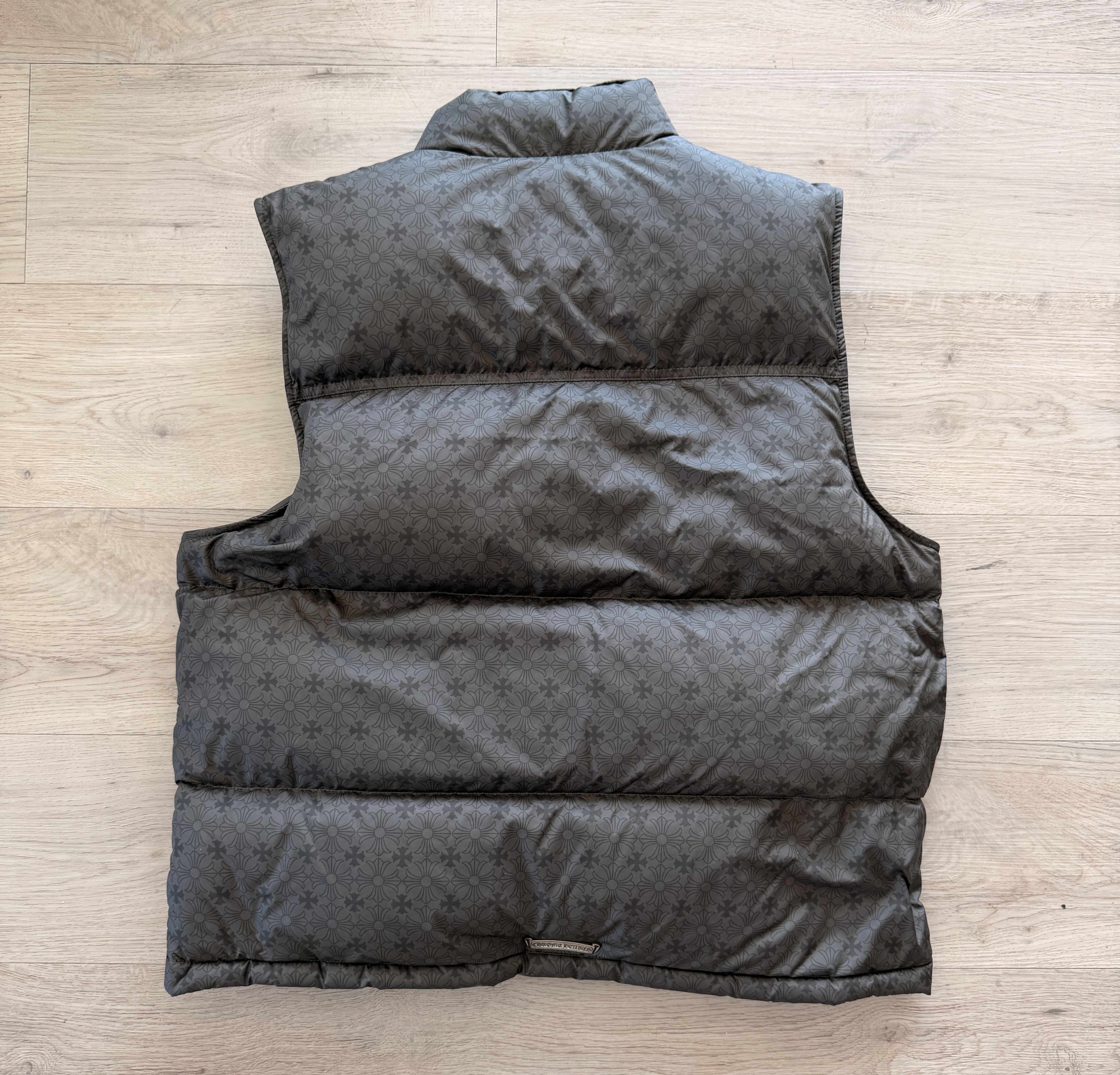 Chrome Hearts Chrome Hearts Monogram Down Puffer Vest Size US M / EU 48-50 / 2 - 2 Thumbnail