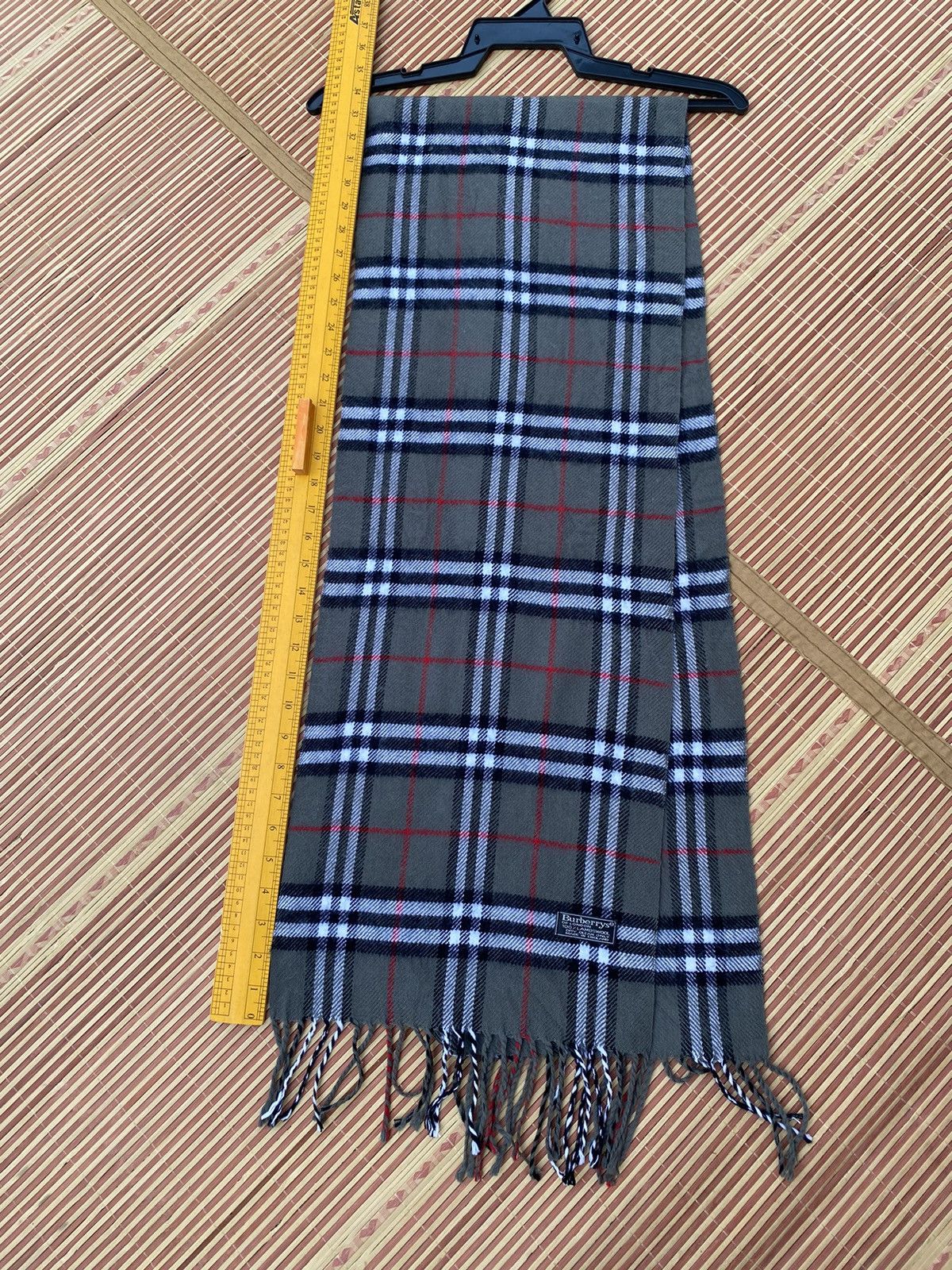 Burberry Vintage Burberrys Nova Check Muffler Scarf Size ONE SIZE - 3 Thumbnail