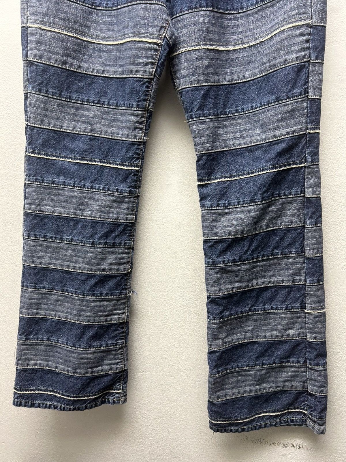 Hysteric Glamour Hysteric Glamour Paneled Denim Hagi Kinky Jeans Size US 34 / EU 50 - 6 Thumbnail
