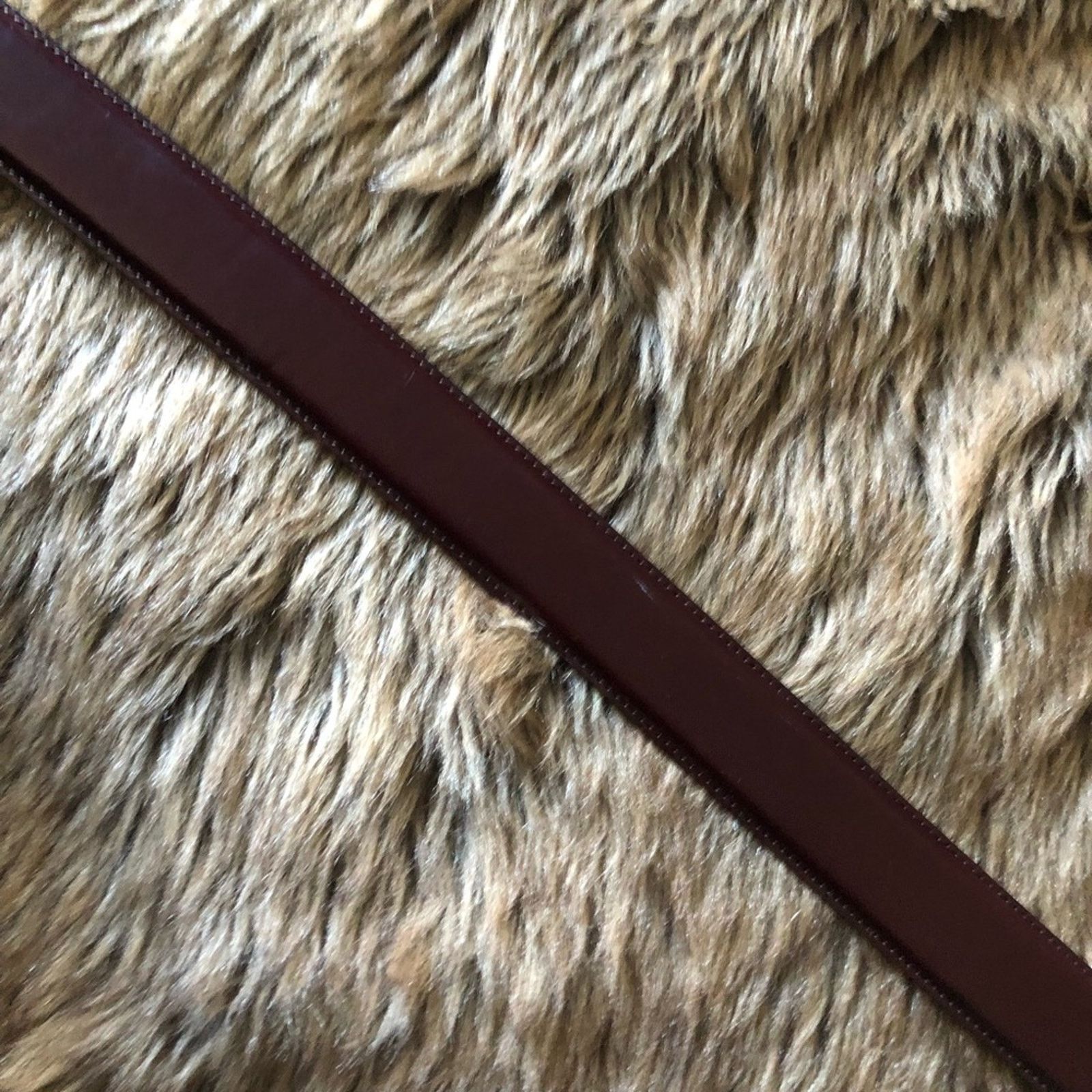 Coach Coach reddish brown polished cowhide leather belt 42x105 cm Size 42 - 4 Thumbnail