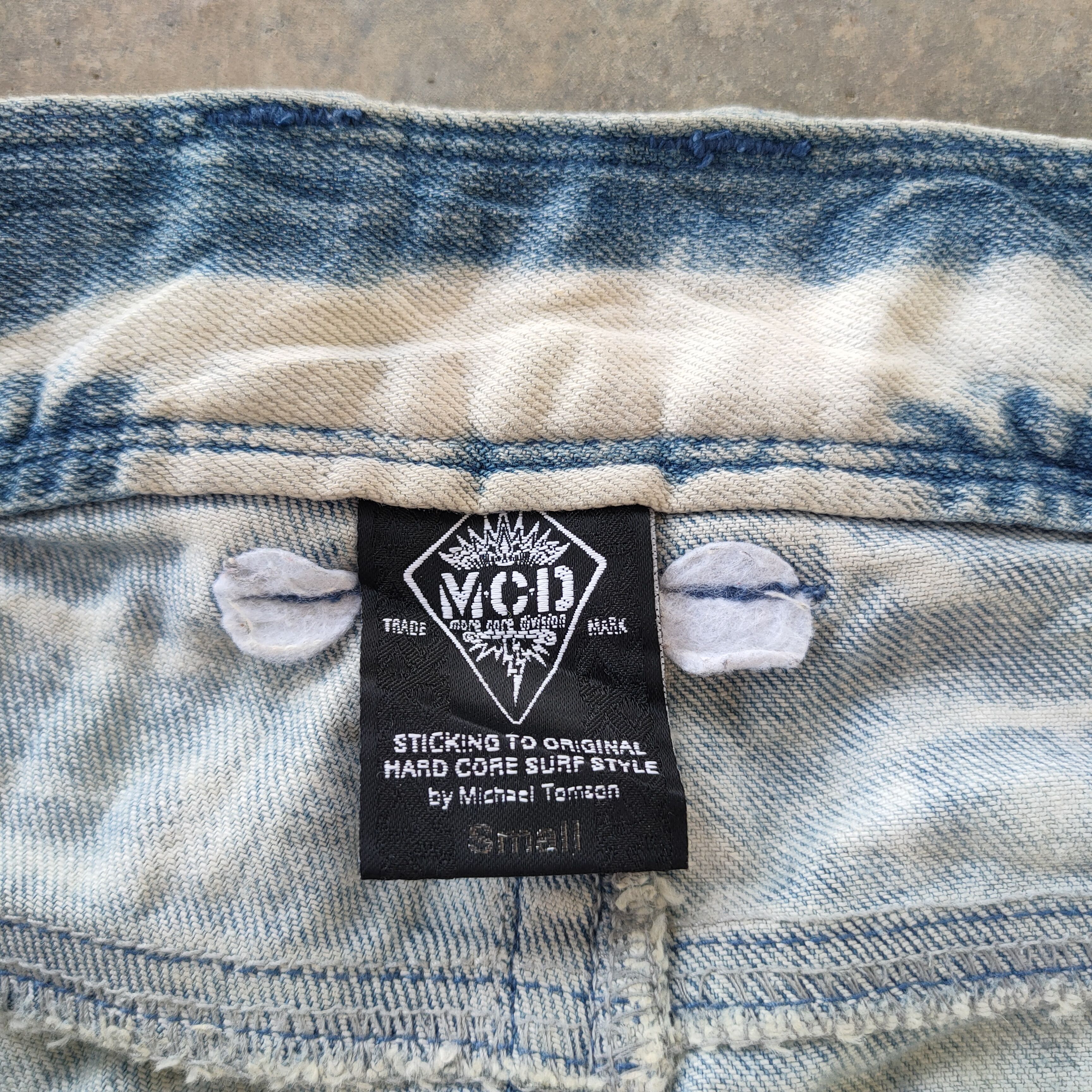 Japanese Brand VINTAGE MCD PUNK ROCK FADED WASH DISTRESSED JEANS PANTS Size US 32 / EU 48 - 9 Thumbnail