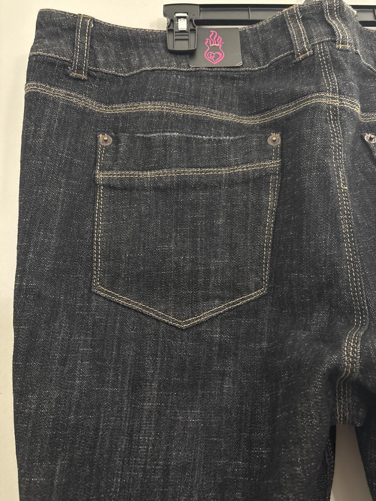 Other Torrid Denim 24R Tru Straight Jean - Black Vintage Wash Size 42" / US 20 - 4 Thumbnail