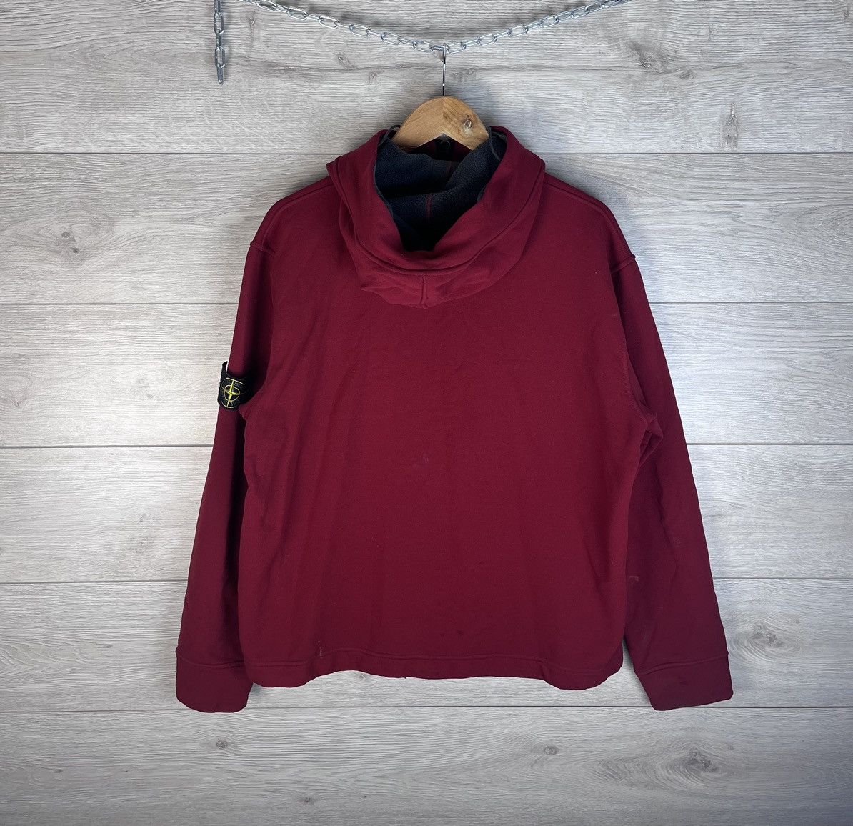 Stone Island Vintage men Zip-up hoodie Stone Island made in Italy size L Size US L / EU 52-54 / 3 - 24 Thumbnail