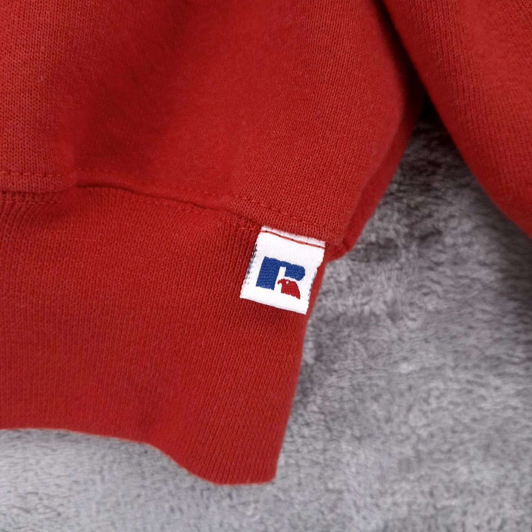 Russell Athletic VINTAGE Russell Athletic Sweatshirt Mens M Red College 90s Logo Pullover Crew Neck Cotton Polyester Knit All Seasons Lightweight Heavyweight Mens Size US M / EU 48-50 / 2 - 4 Thumbnail