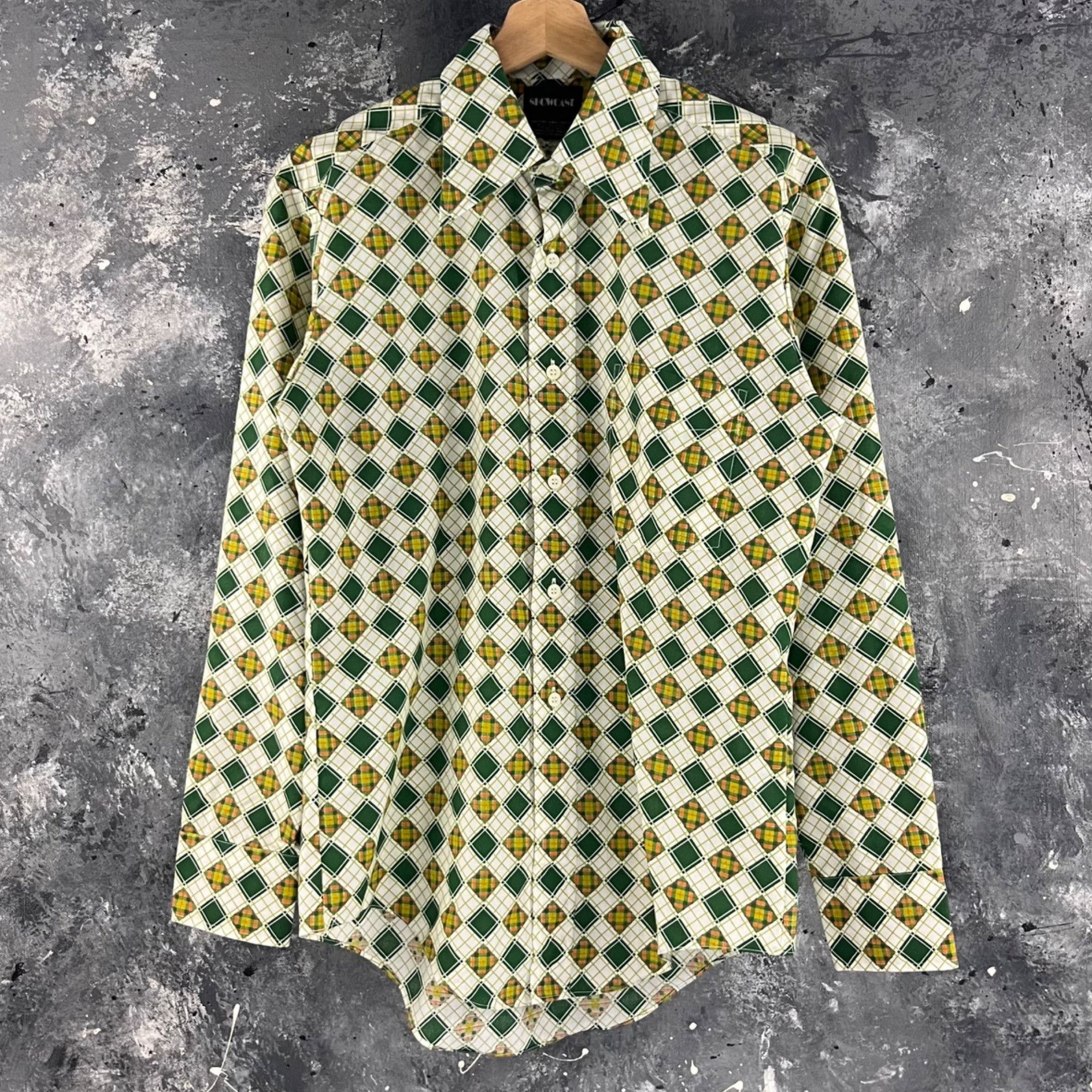 Vintage Vintage 70’s Showcase disco shirt Size US M / EU 48-50 / 2 - 1 Thumbnail