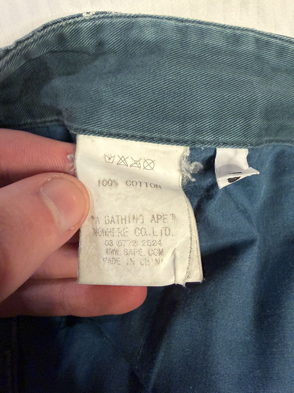 Bape Vintage Bape Pants Size US 32 / EU 48 - 4 Thumbnail