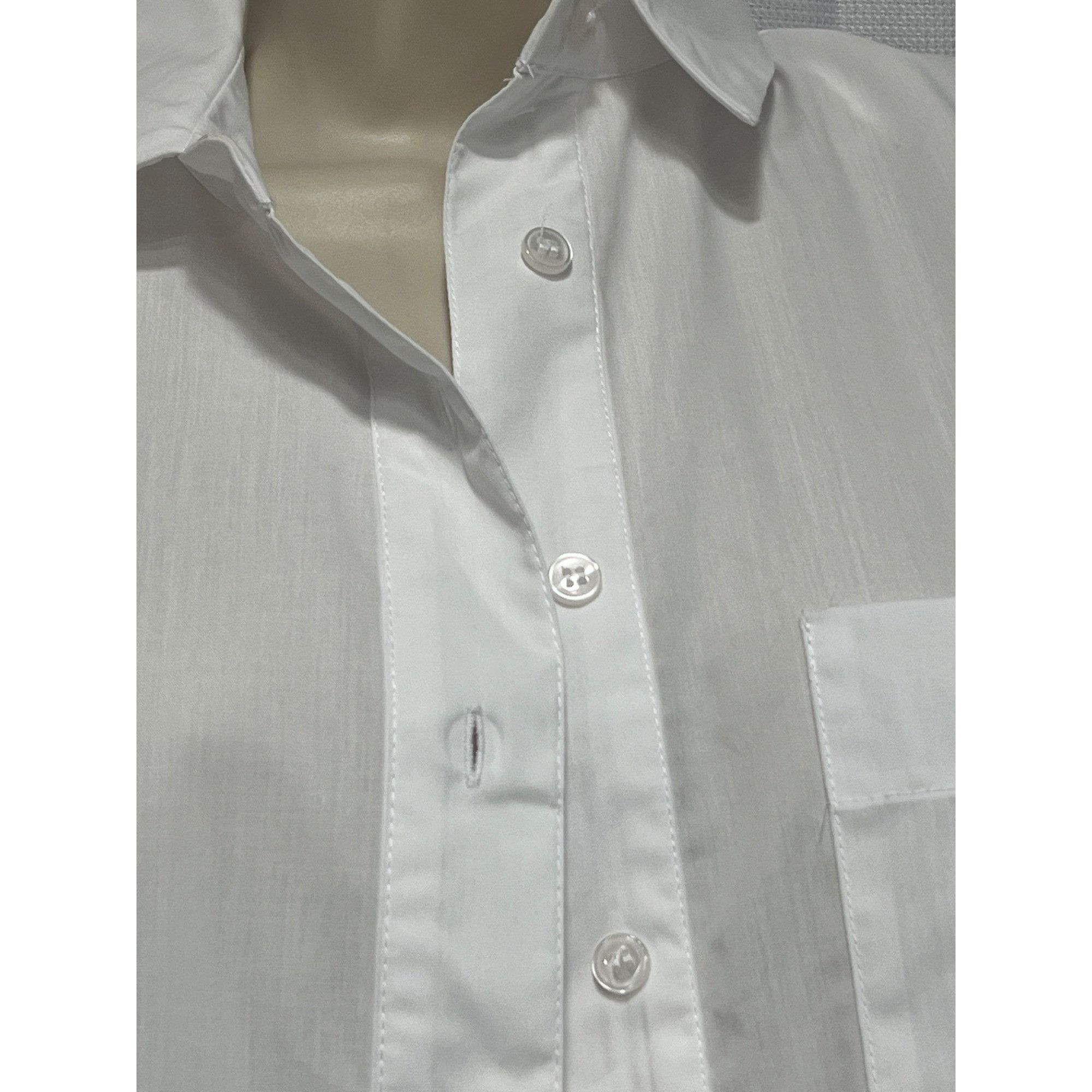 Topshop Topshop Oversized Poplin Button-up Shirt In White, Sz. 0 Size XS / US 0-2 / IT 36-38 - 5 Thumbnail