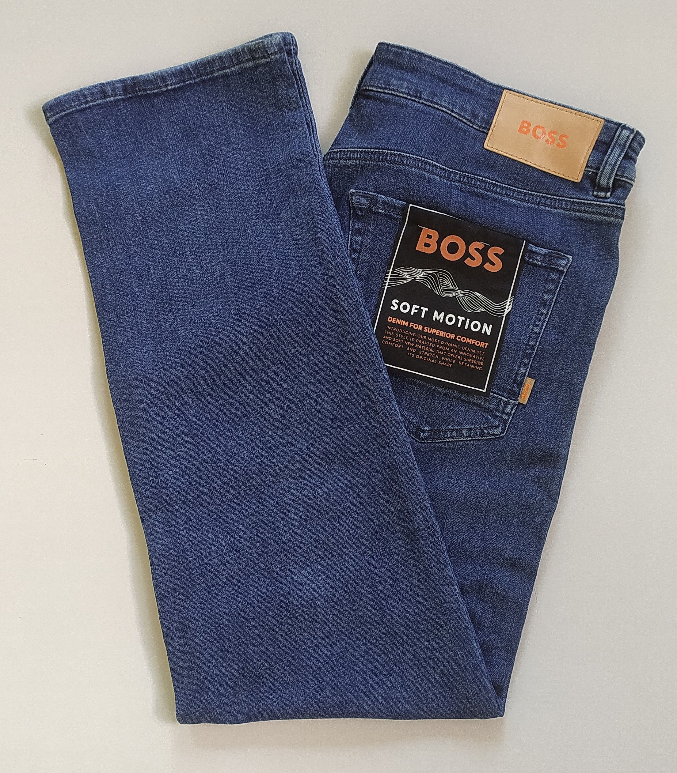 Hugo Boss HUGO BOSS MAINE Regular Fit Jeans FREE SHIPPING T/6033 Size US 36 / EU 52 - 2 Thumbnail
