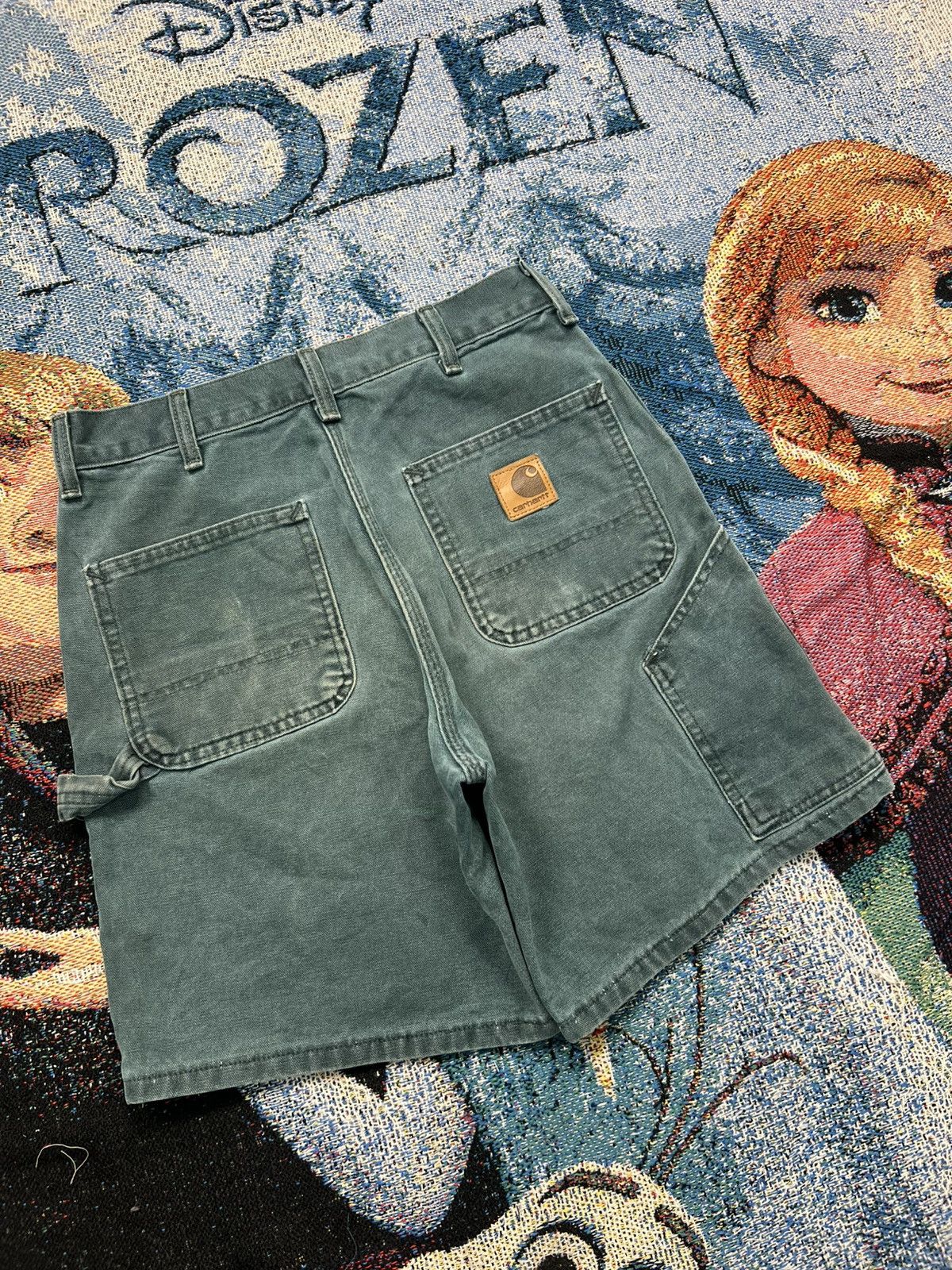 Carhartt 90s vintage Carhartt b24 Htg carpenter Size US 30 / EU 46 - 9 Thumbnail