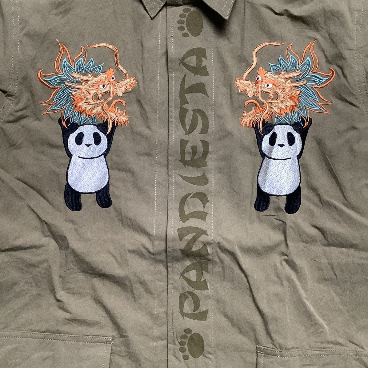 Edifice Japan × Japanese Brand Rare Pandiesta Dragon Sukajan Japanese Brand Size US L / EU 52-54 / 3 - 3 Thumbnail