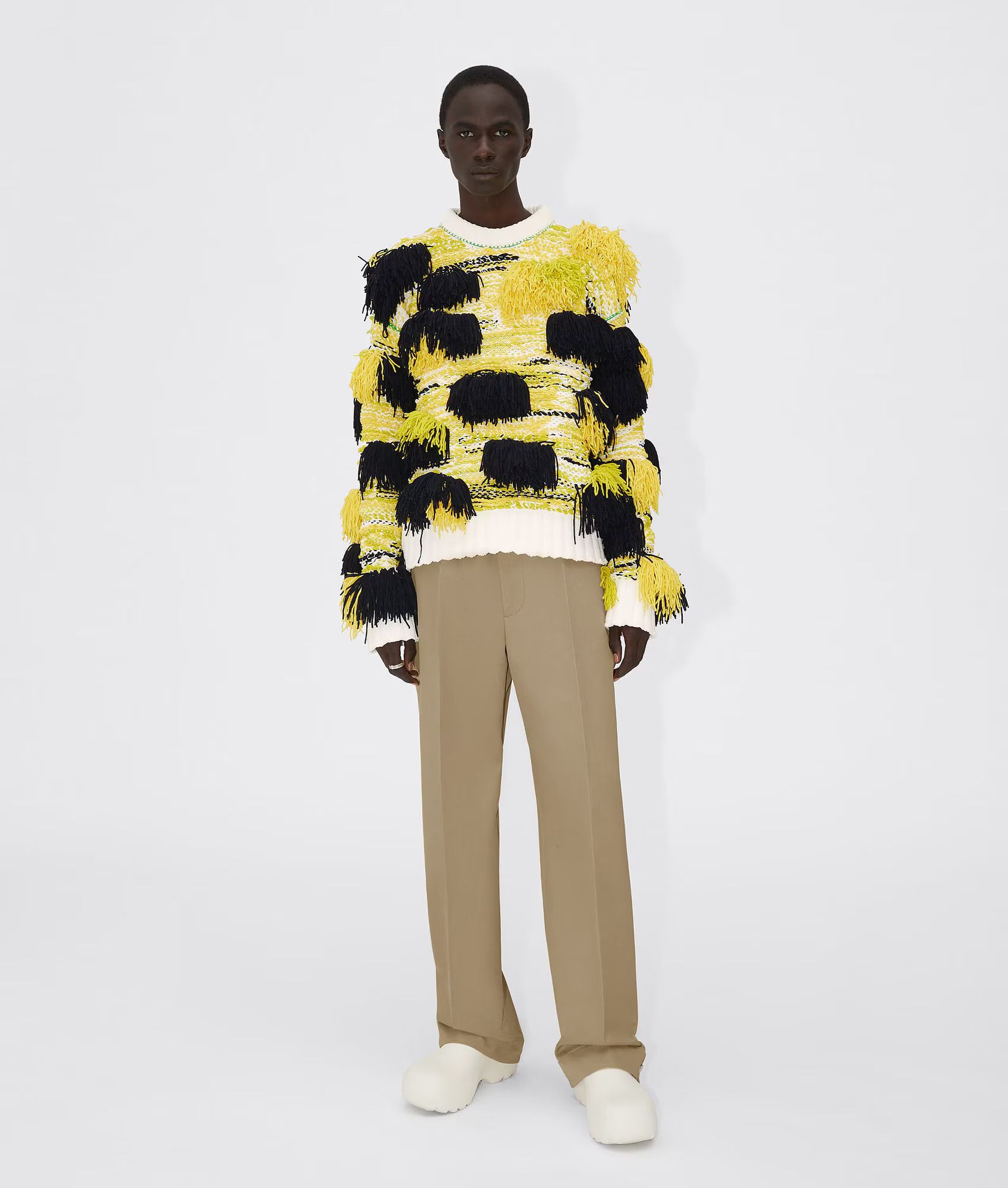 Bottega Veneta o1n1vont1224 Pant in Sesame Size US 32 / EU 48 - 1 Thumbnail
