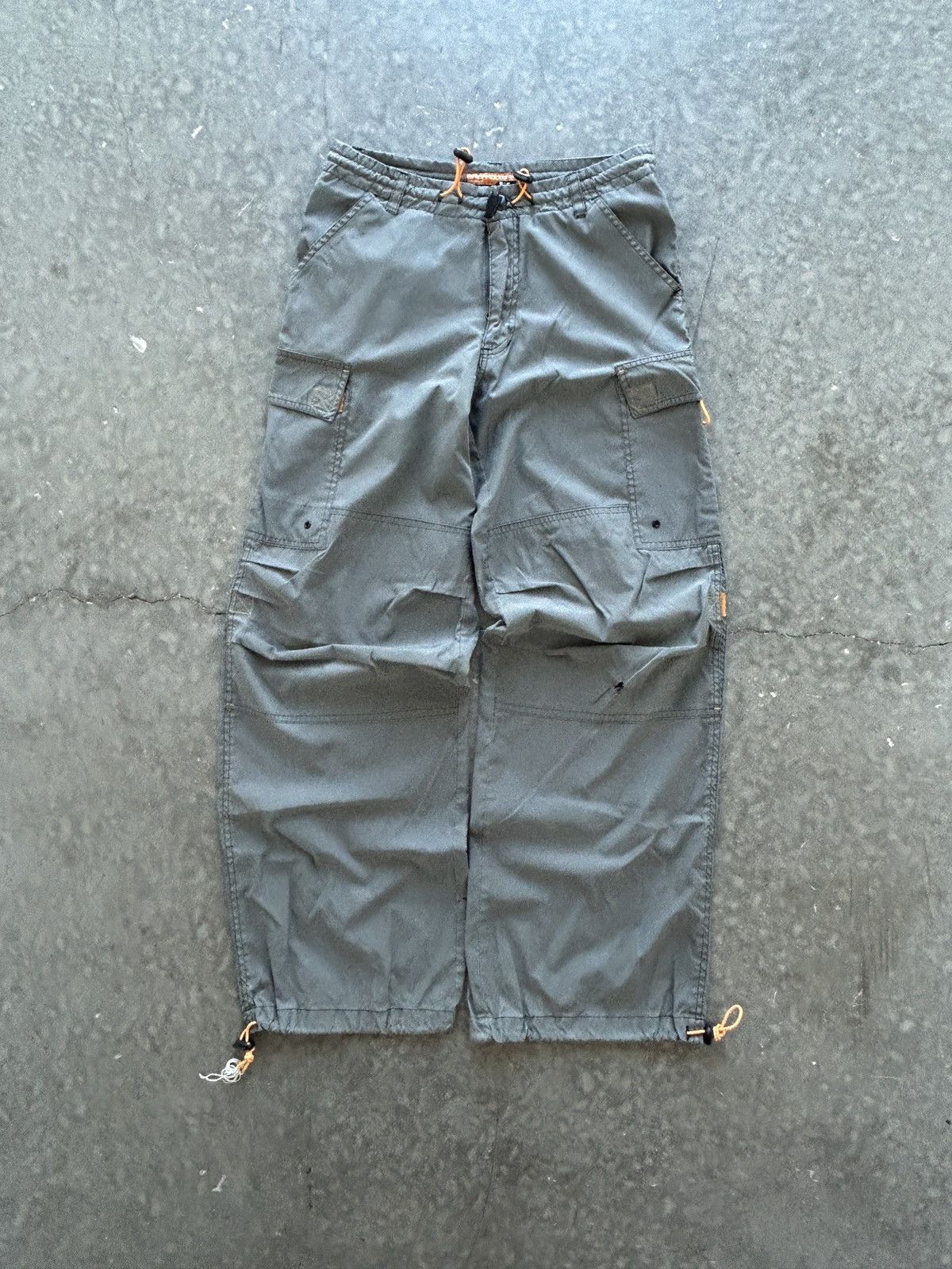 Vintage Vintage Y2K Breakdown Rave Cargo Pants Size US 29 - 1 Thumbnail