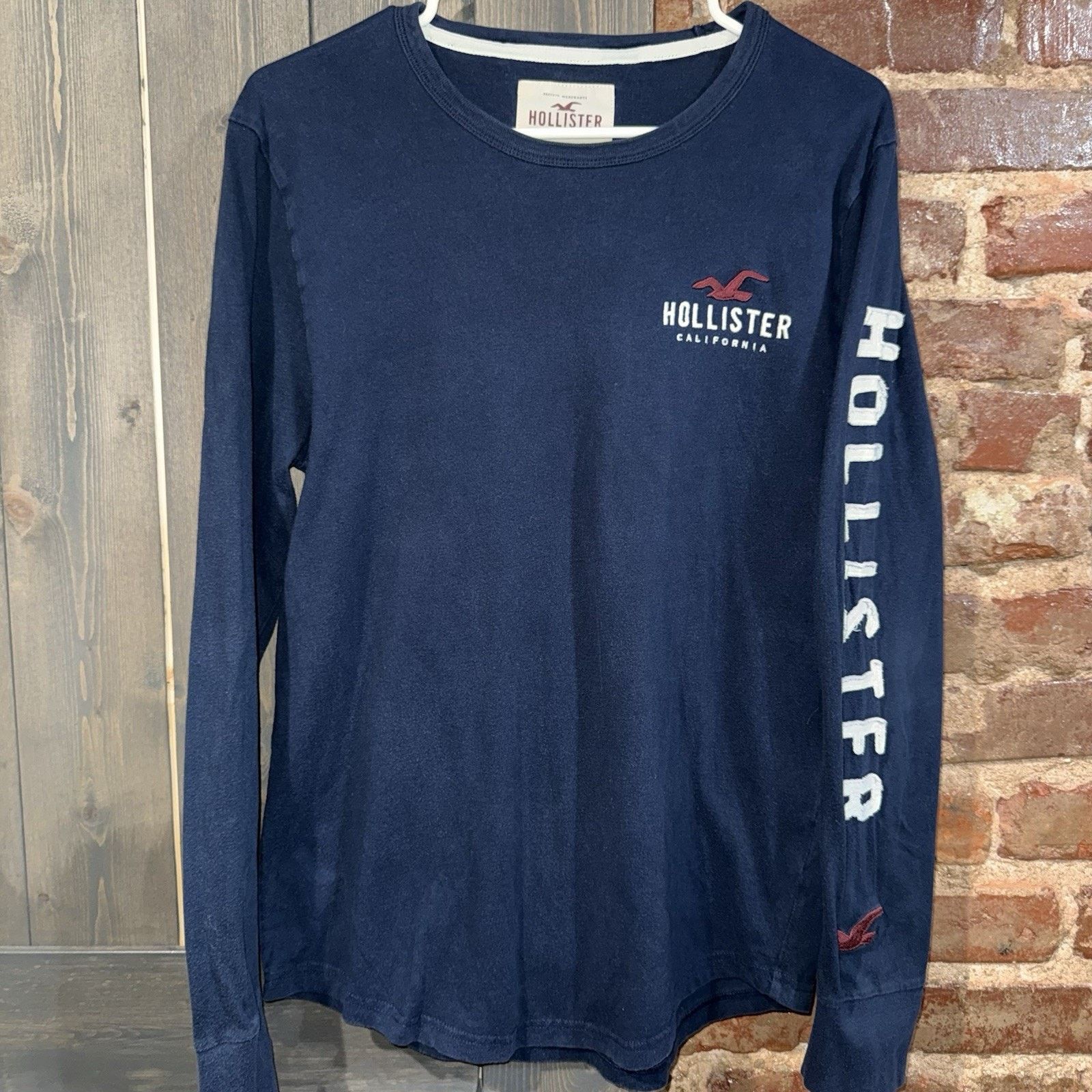 Hollister Hollister Y2K Long Sleeve Tee Bundle Sz M Logo Mall Goth Size US M / EU 48-50 / 2 - 2 Thumbnail