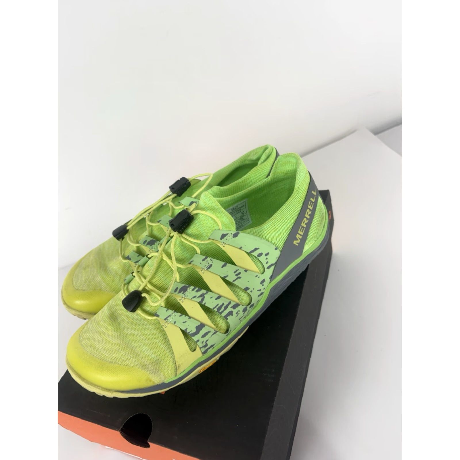 Merrell Merrell Trail Glove 5 3D Sunny Lime Slip On Sneakers Womens Size 7.5M Size ONE SIZE - 3 Thumbnail