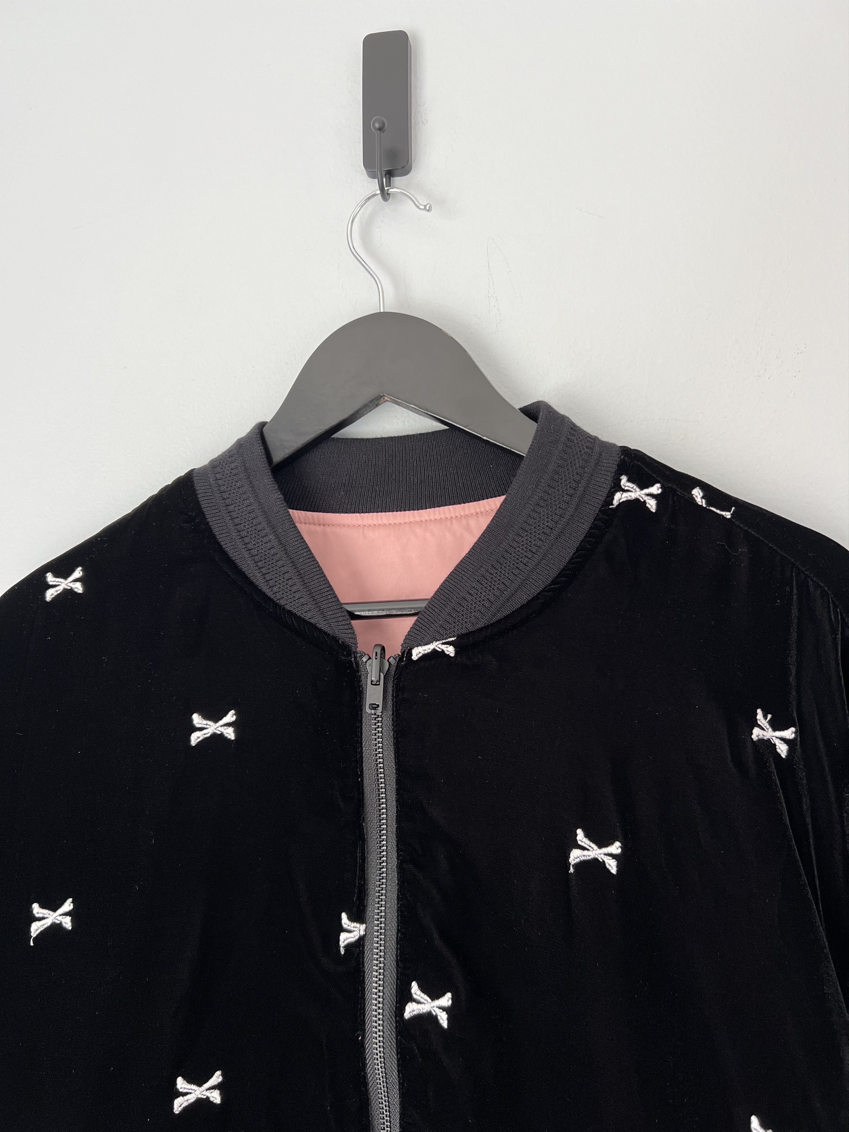 Wtaps WTAPS Reversible Velvet Gutter Jacket in Black Pink Size US L / EU 52-54 / 3 - 2 Thumbnail