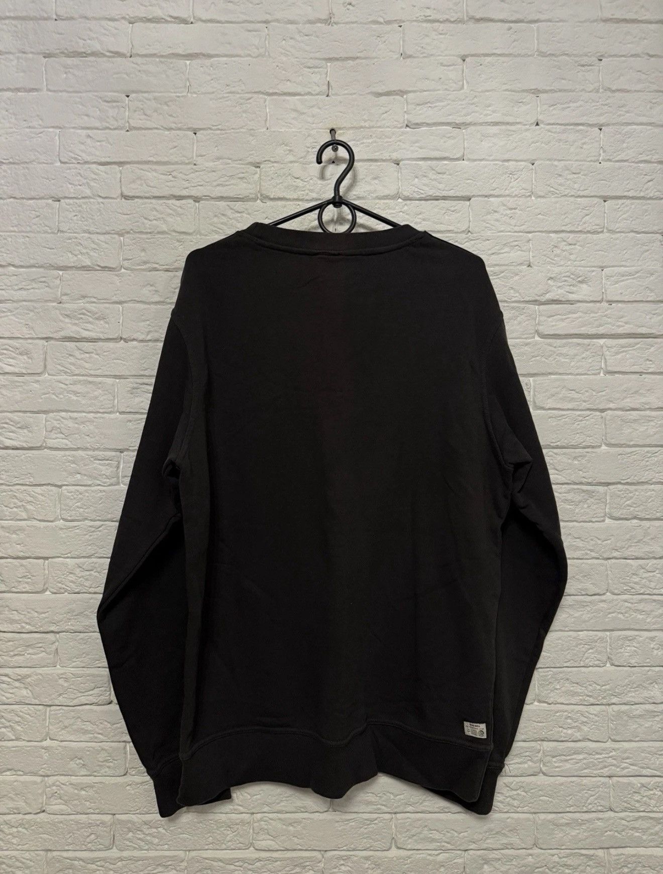Diesel Diesel Sweatshirt Huge Embroidered Logo Sz L Size US L / EU 52-54 / 3 - 4 Thumbnail