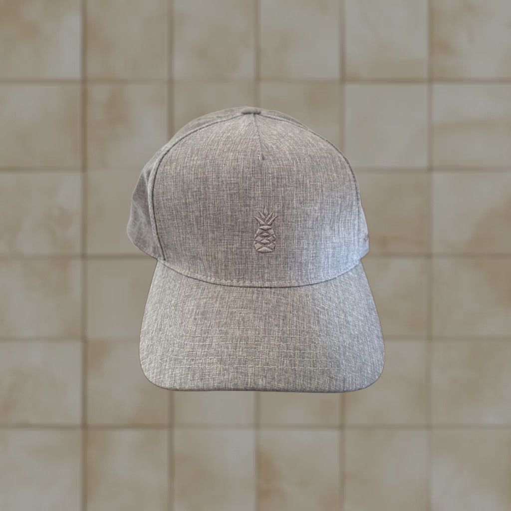 Chubbies Chubbies Hat Grey Pineapple Adjustable Snapback Cap Unisex Adults One Size CAP NEW Size ONE SIZE - 1 Thumbnail