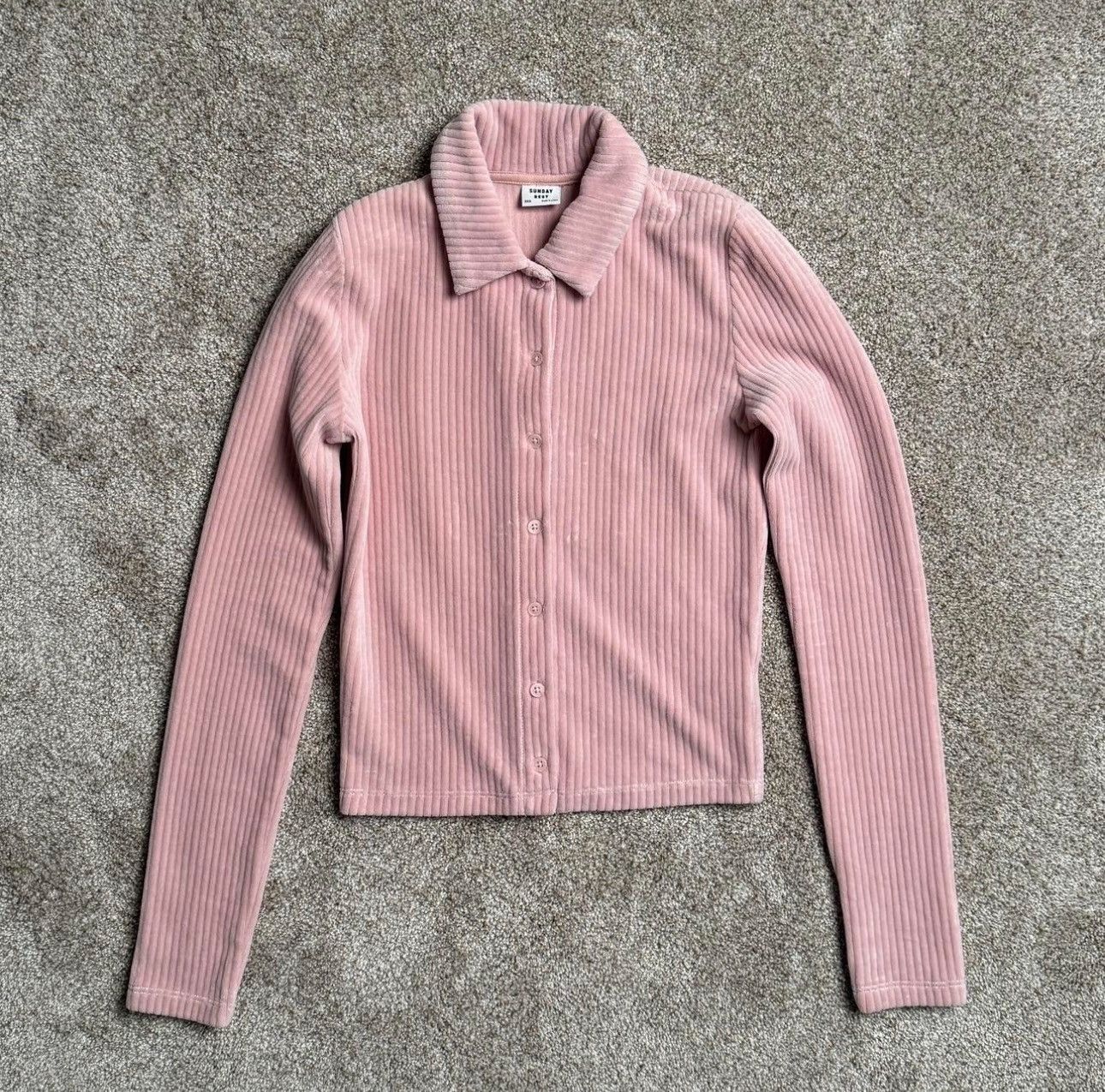 Aritzia SUNDAY BEST CORDUROY TOP Size XXS / US 00 / IT 34 - 1 Thumbnail