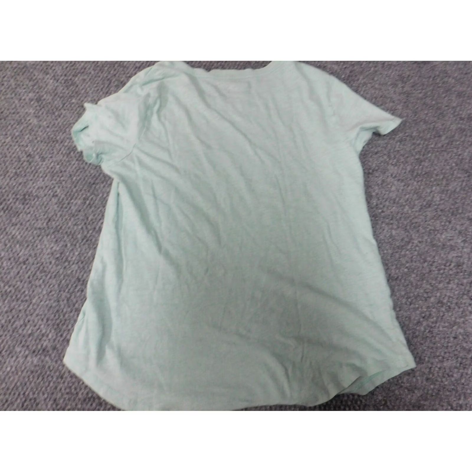 Old Navy Old Navy Womens Shirt S Green Crew Neck Short Sleeve Logo Basic T-Shirt Casual Cotton 100% Vintage No Size S / US 4 / IT 40 - 6 Thumbnail