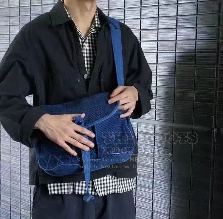 Porter Classic porter classic kendo shoulder bag blue dye. Size ONE SIZE - 1 Thumbnail